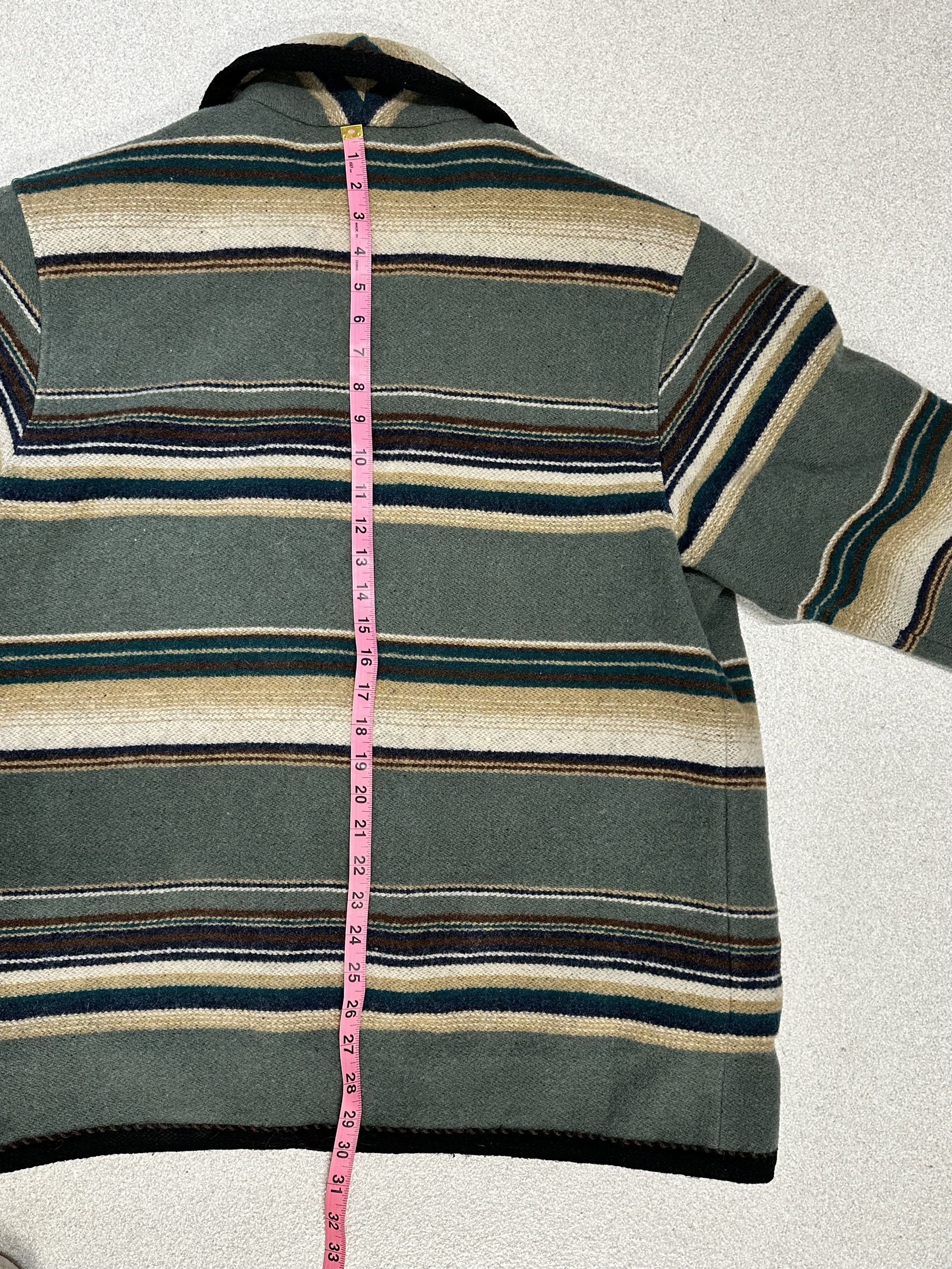 Woolrich Woolen Mills Vintage Woolrich Chore Coat Jacket Medium USA Wool Striped Size US M / EU 48-50 / 2 - 8 Thumbnail