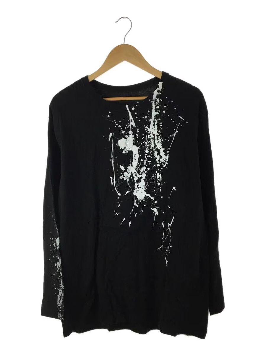 Yohji Yamamoto Paint Splatter Long Sleeve Tee | Grailed