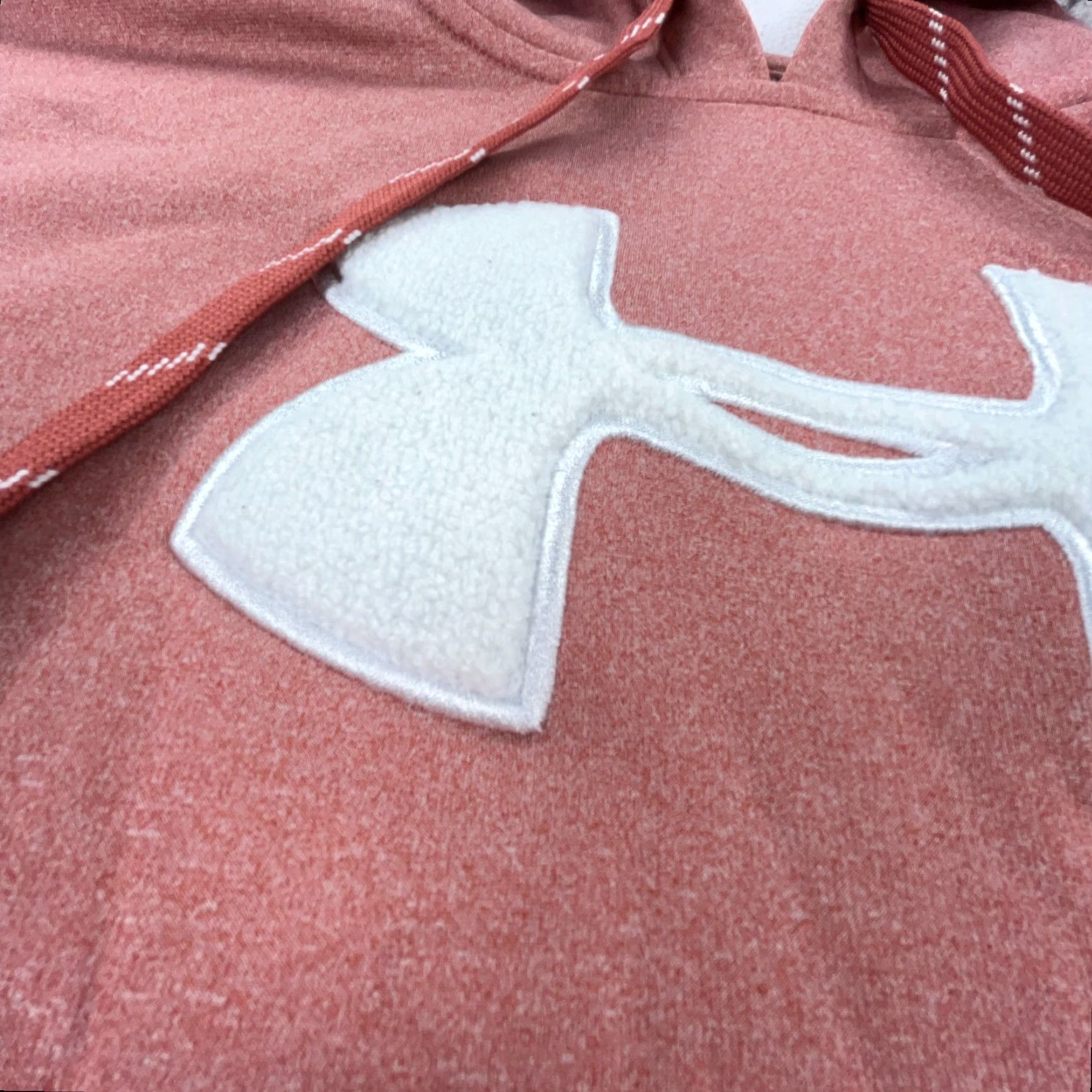 Under Armour Under Armour Hoodie Women Small Pink White Sweatshirt Pullover Shirt Logo Breathable All Seasons Activewear Casual 57 Size S / US 4 / IT 40 - 3 Thumbnail
