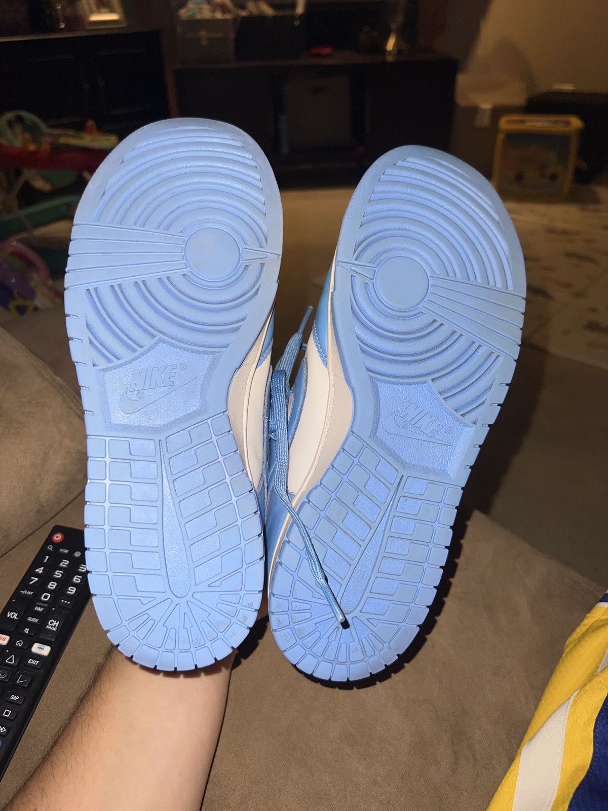 Nike Nike Dunk “University Blue” Size US 9 / EU 42 - 10 Thumbnail