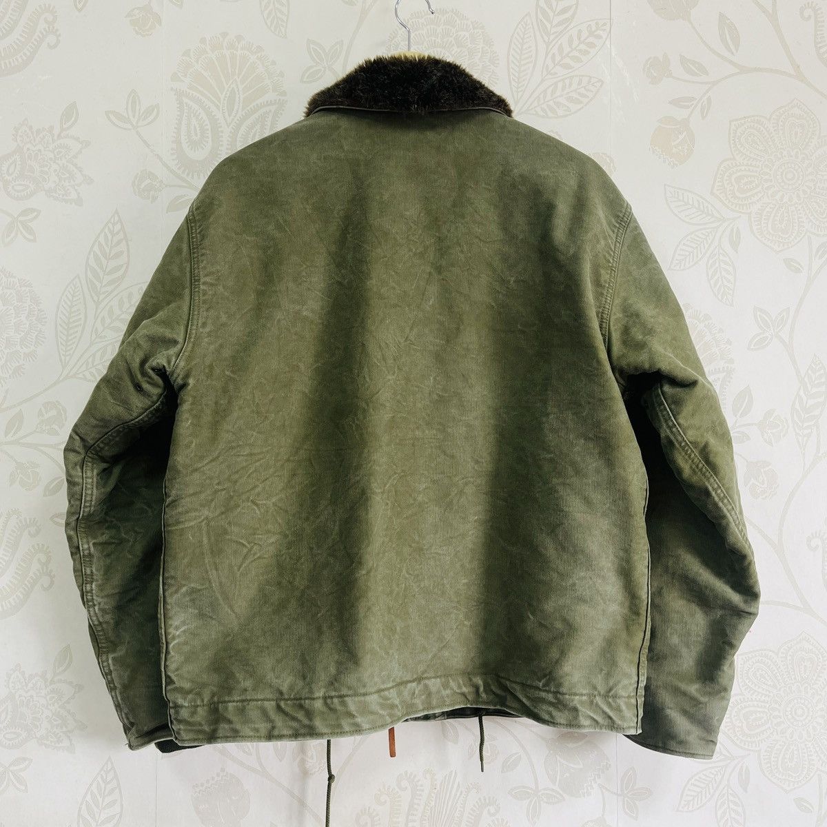 Buzz Rickson's × Toyo Enterprises Navy Department True Vintage 70s USN N-1 Military Jacket Size US L / EU 52-54 / 3 - 2 Thumbnail