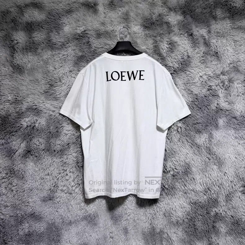 Loewe Loewe Pizza Print Pattern Back Letter Logo Short Sleeve Size US XL / EU 56 / 4 - 2 Thumbnail