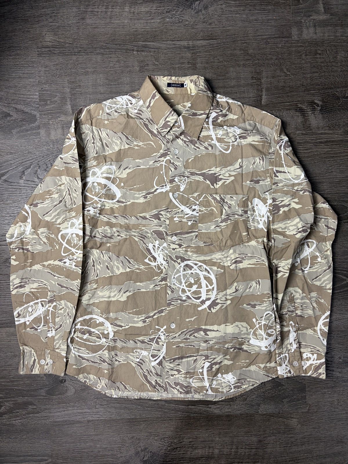 Undercover Desert Camo Shirt - AW '01 DAVF Size US M / EU 48-50 / 2 - 1 Thumbnail