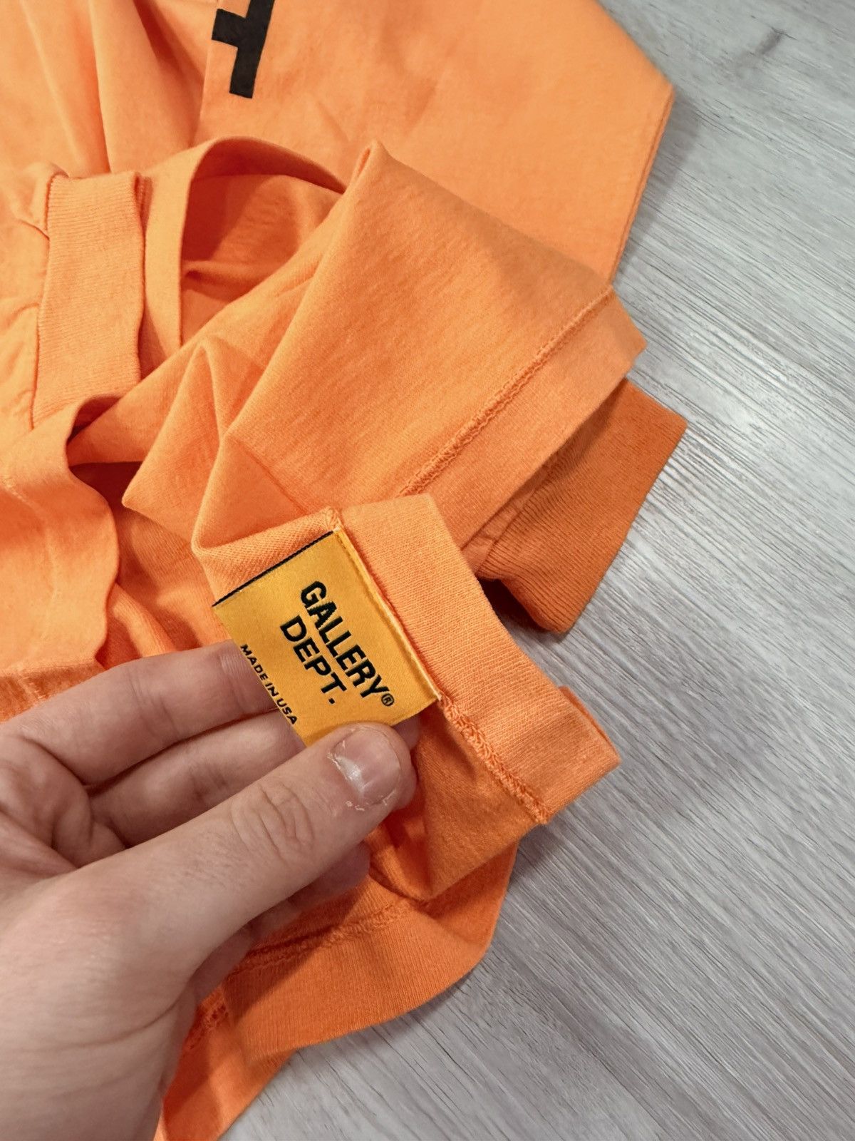 Gallery Dept. Gallery Dept L/S Orange Size US XL / EU 56 / 4 - 6 Thumbnail