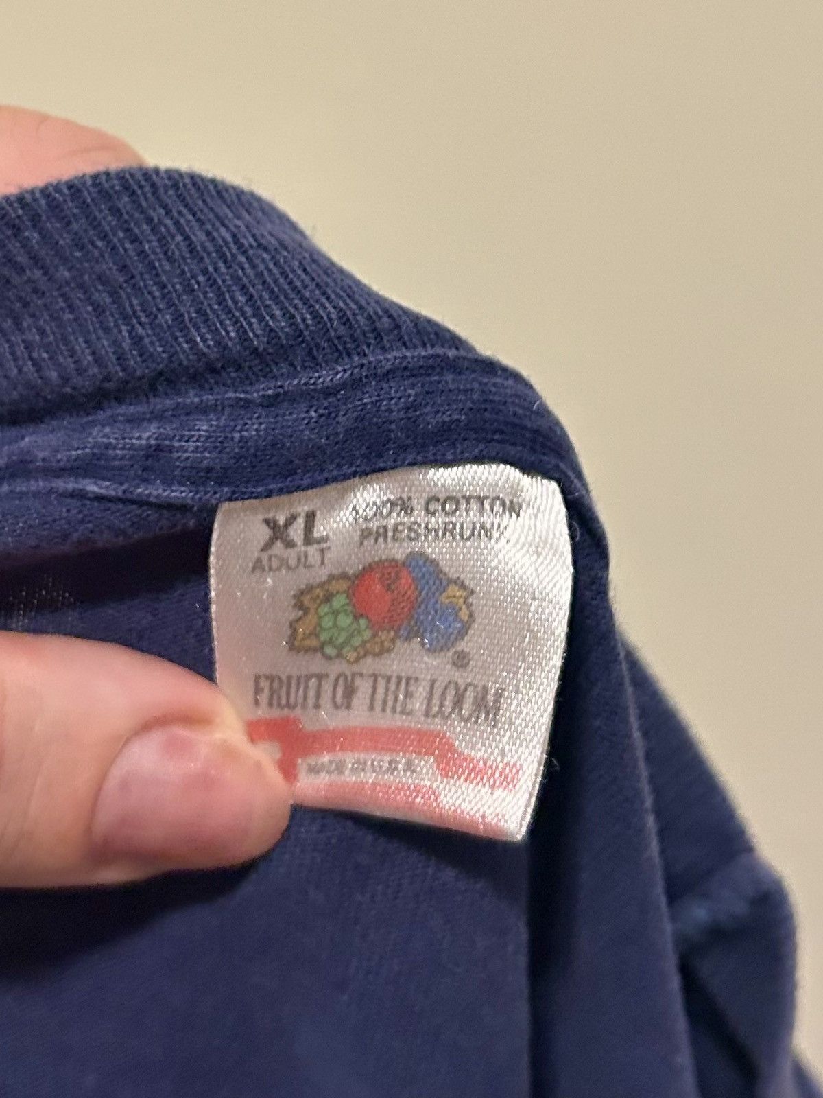 Fruit Of The Loom 1992 Vintage Clearwater Beach, FL Vintage Tee Size US XL / EU 56 / 4 - 3 Thumbnail