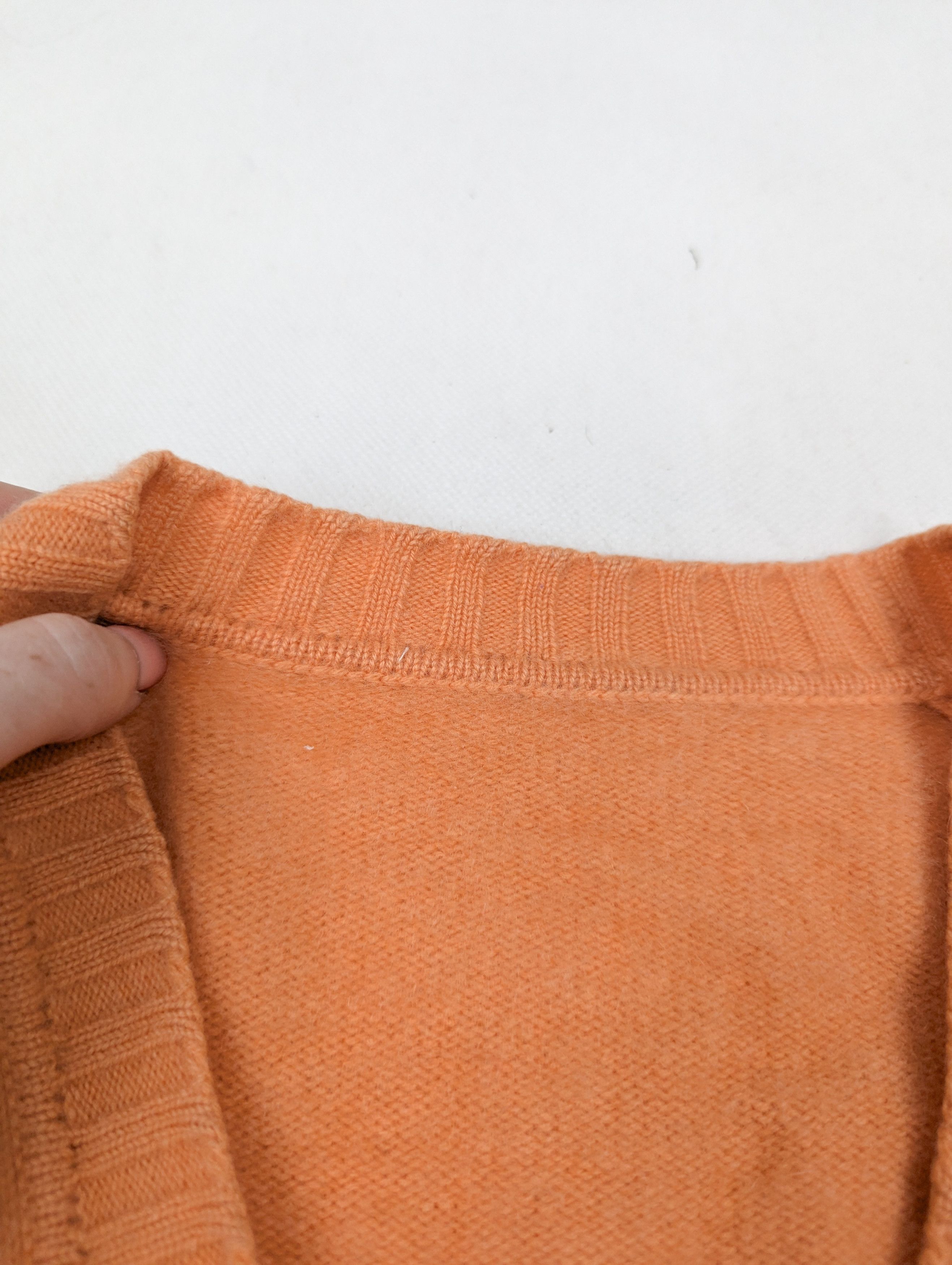 Iris von Arnim Iris Von Arnim 100% cashmere orange sweater jumper XL Size XL / US 12-14 / IT 48-50 - 3 Thumbnail