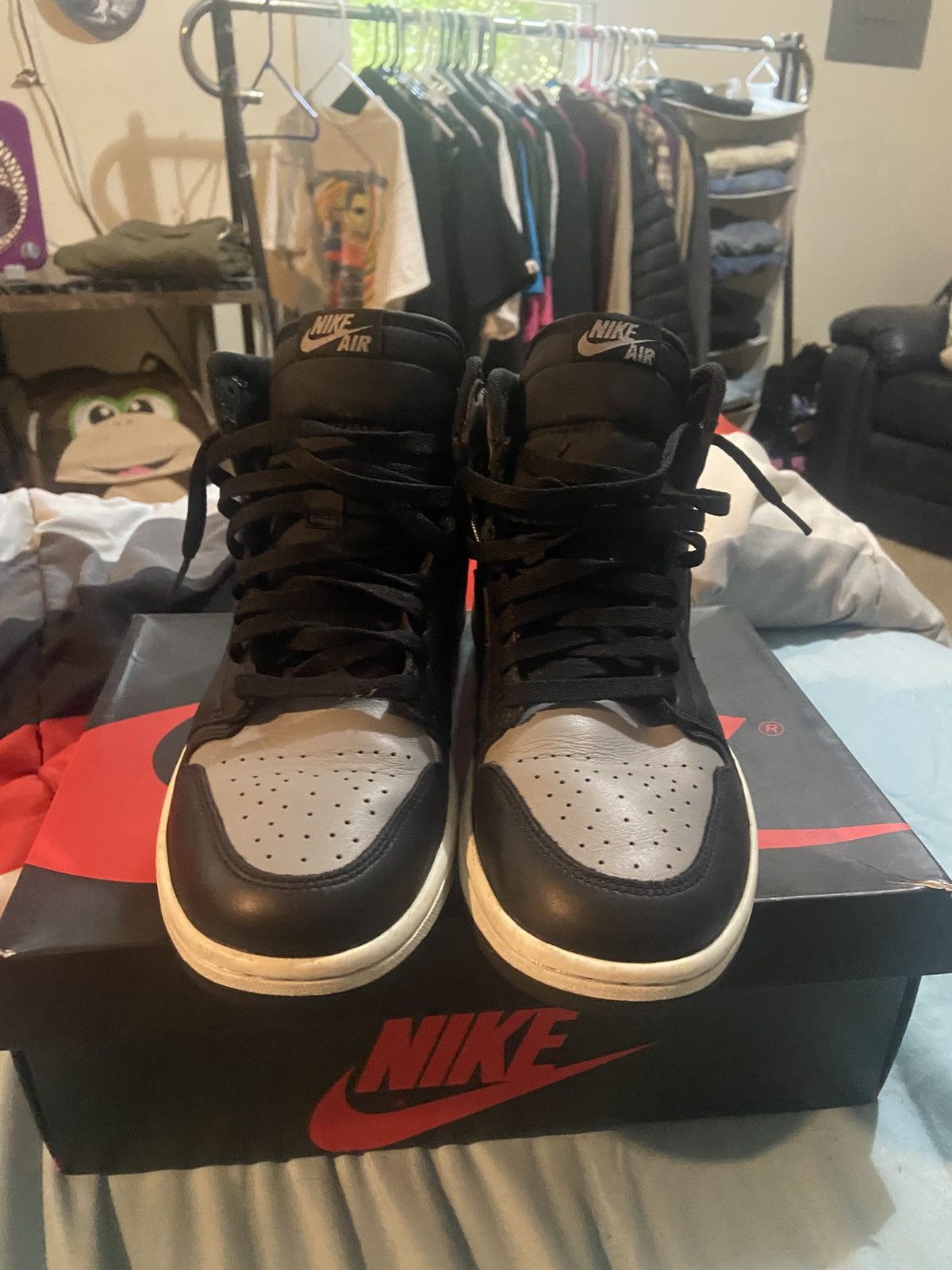 Jordan Brand Jordan 1 Shadow 2013 Size US 9.5 / EU 42-43 - 3 Thumbnail