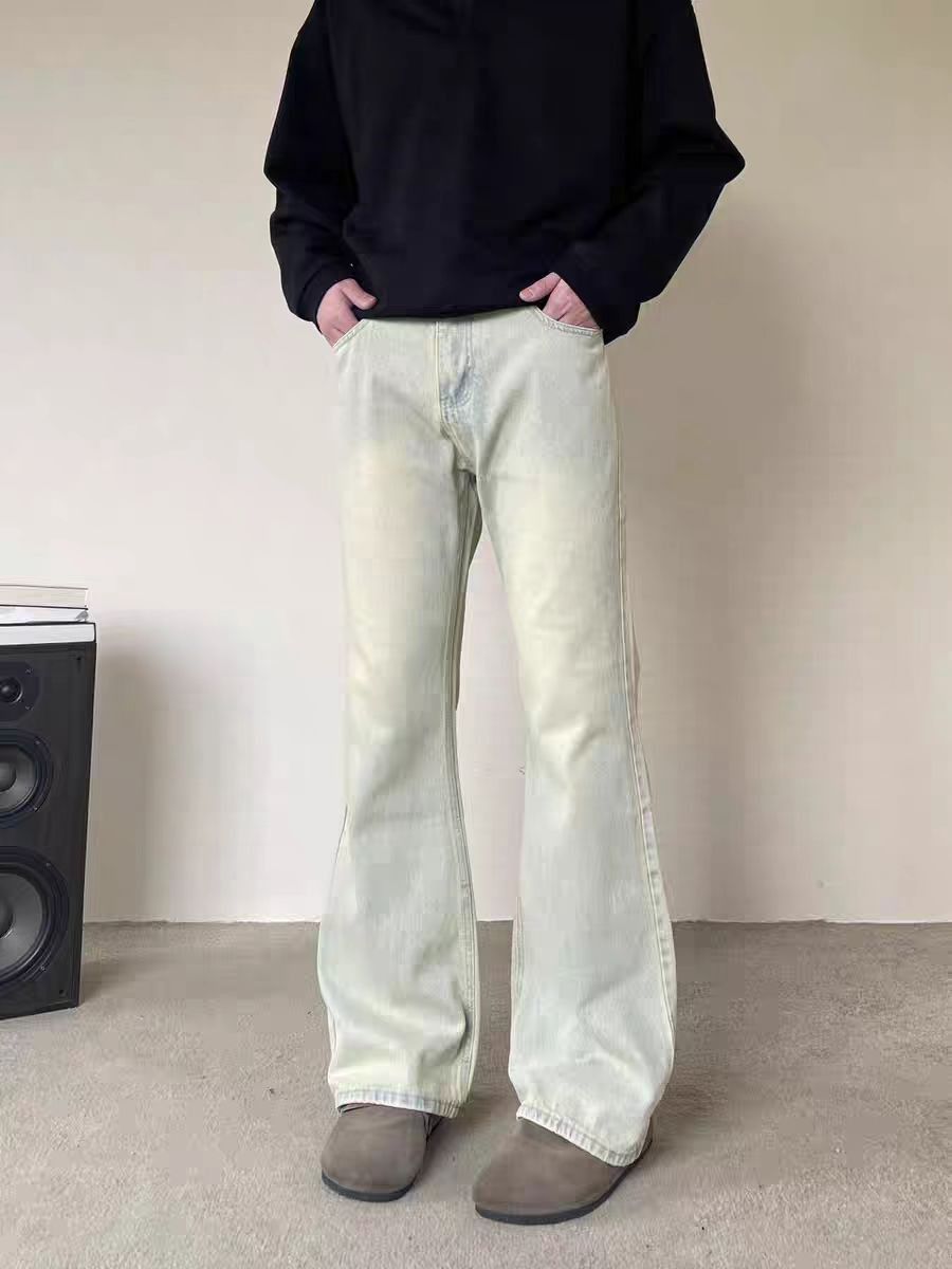 Jean Light blue distressed jeans Size US 34 / EU 50 - 2 Thumbnail
