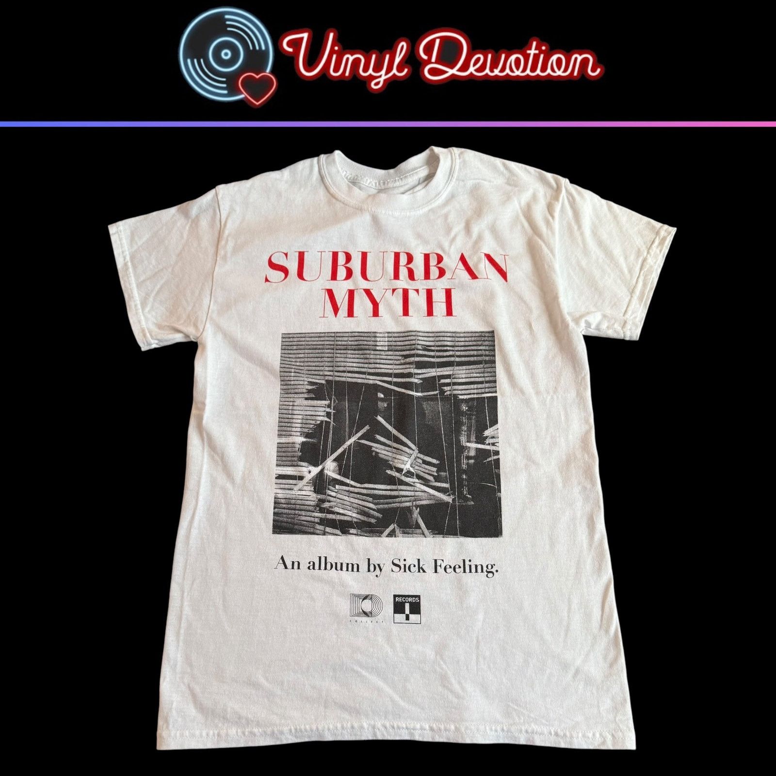 Band Tees Sick Feeling Band Suburban Myth White T-Shirt Size S Size US S / EU 44-46 / 1 - 1 Thumbnail