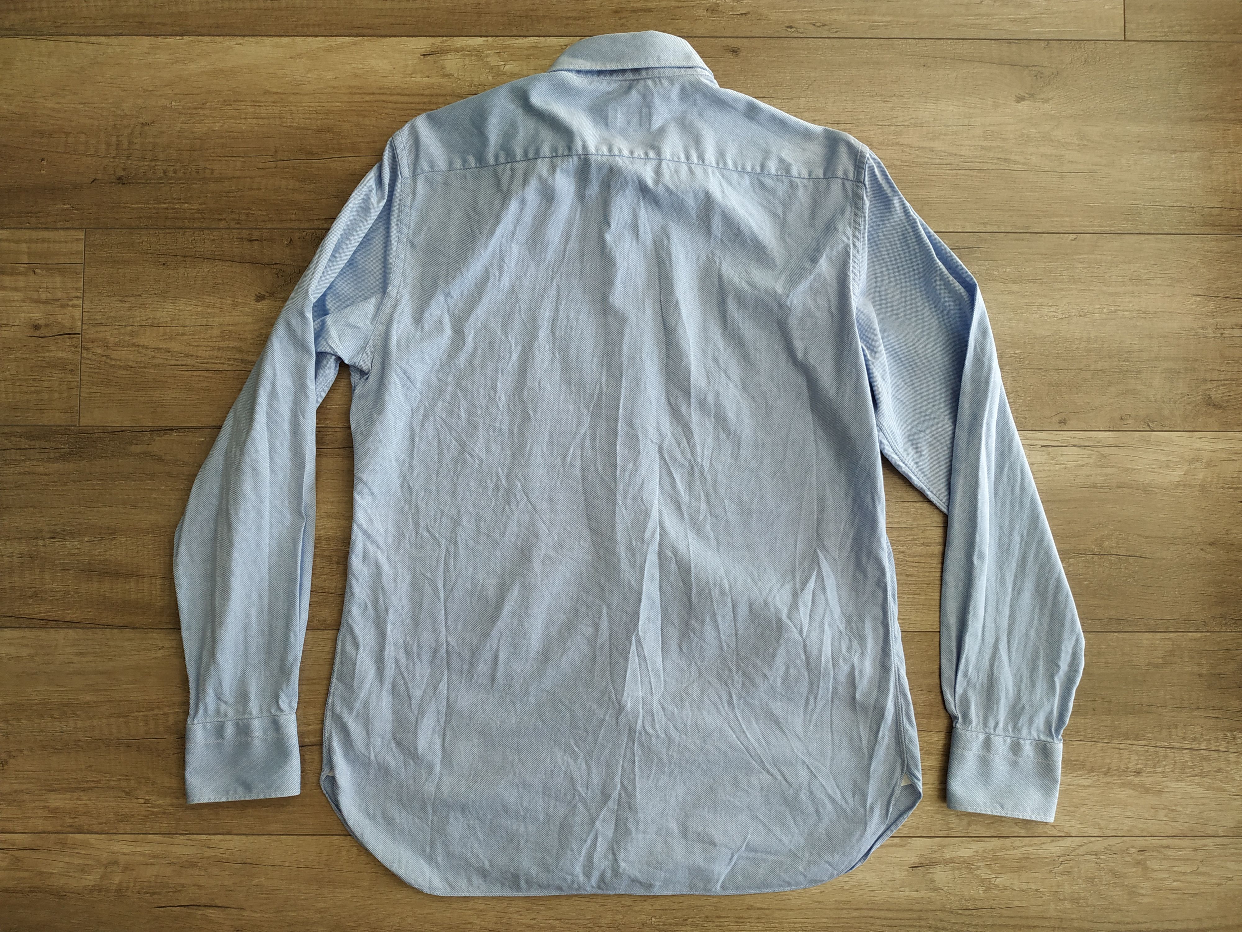 Ermenegildo Zegna ERMENEGILDO ZEGNA Men's Button Up Shirt, MEDIUM (42 Collar) Size US M / EU 48-50 / 2 - 5 Thumbnail
