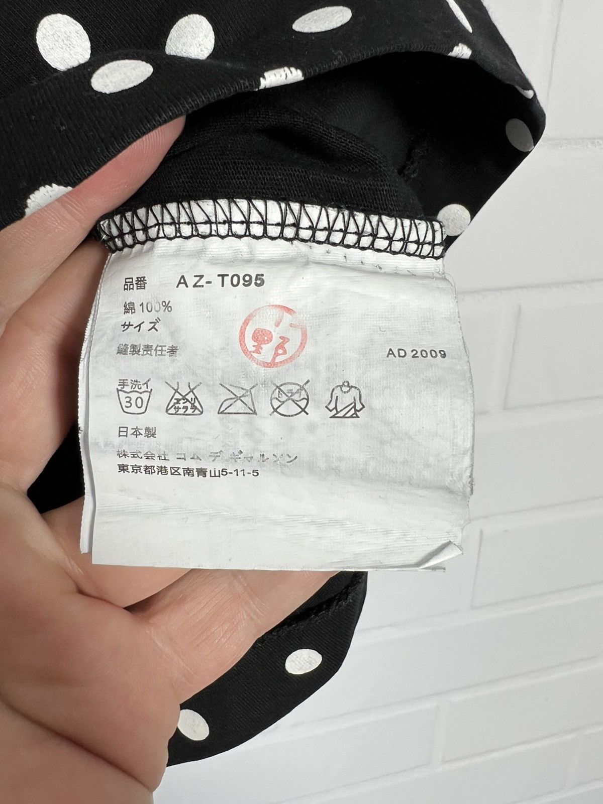 Comme des Garcons PLAY Comme Des Garcons Play T-Shirt Short Sleeve Size S Size S / US 4 / IT 40 - 5 Thumbnail