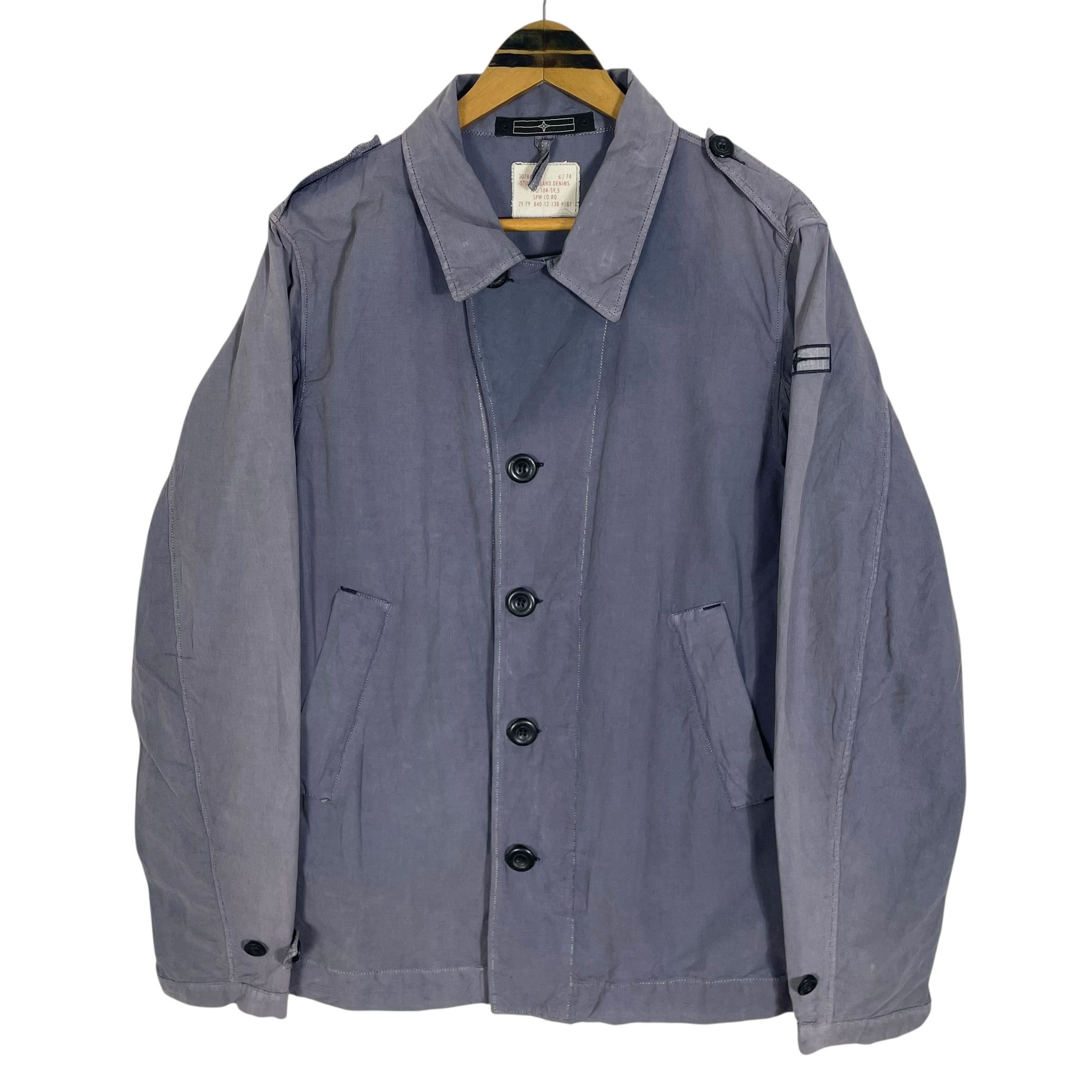 Stone Island Vintage Stone Island Denims S/S 2008 Light Jacket Size US L / EU 52-54 / 3 - 1 Thumbnail