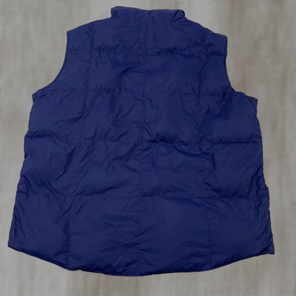 Lands' End Lands' End Puffer Vest Men Large Navy Down Fill VTG Y2K Lightweight Packable Vest Size US L / EU 52-54 / 3 - 1 Thumbnail