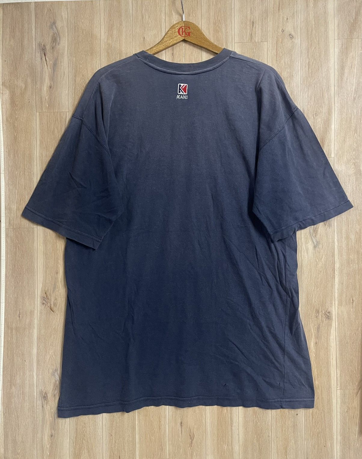 Karl Kani Vintage 90’s Karl Kani T shirt Distressed Sun Faded XL Size US XL / EU 56 / 4 - 10 Thumbnail