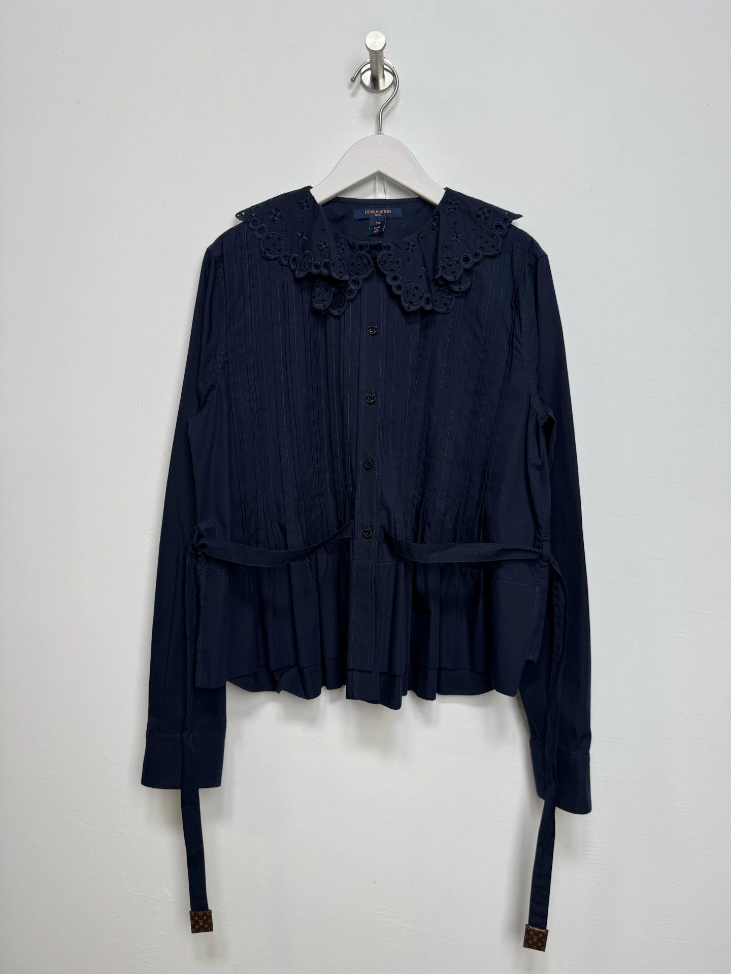 Louis Vuitton LV waist-cinched shirt women's 38 new Size S / US 4 / IT 40 - 1 Thumbnail