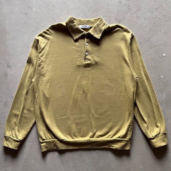 Ader Error ader error yellow polo sweater Size US M / EU 48-50 / 2 - 1 Thumbnail