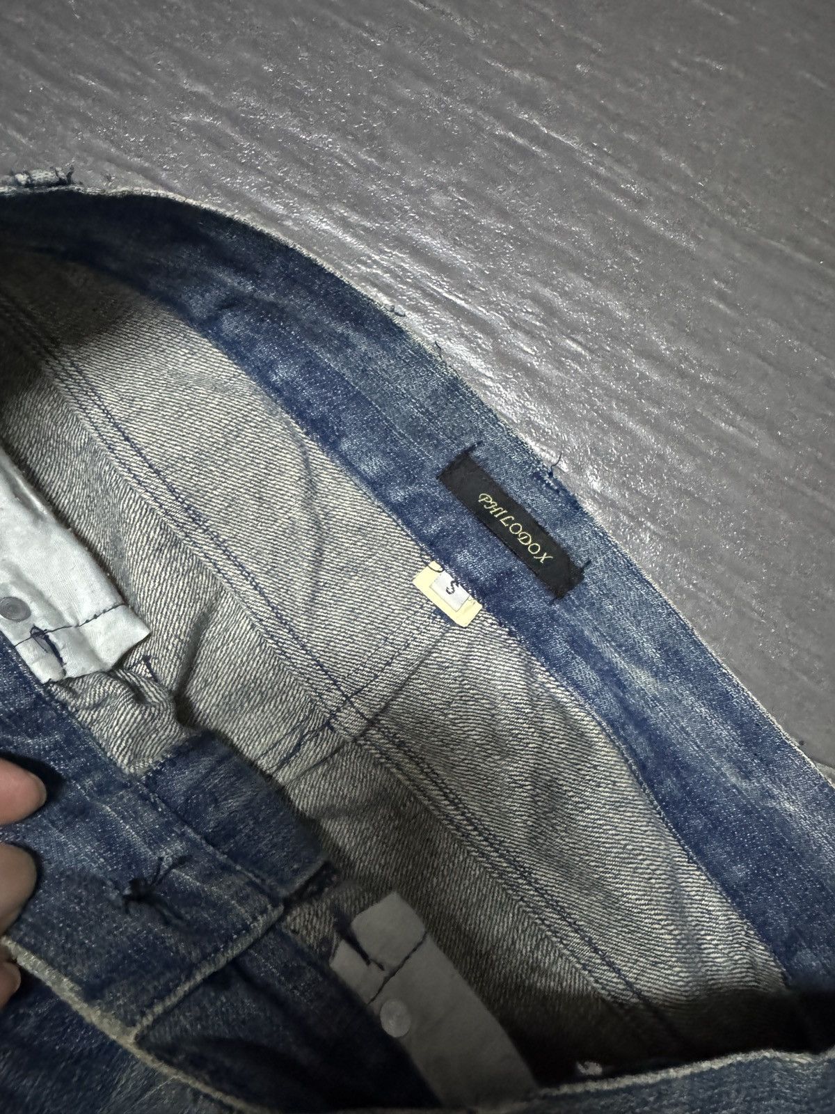 Japanese Brand Pholodox style of Numbernine jeans Size US 30 / EU 46 - 3 Thumbnail