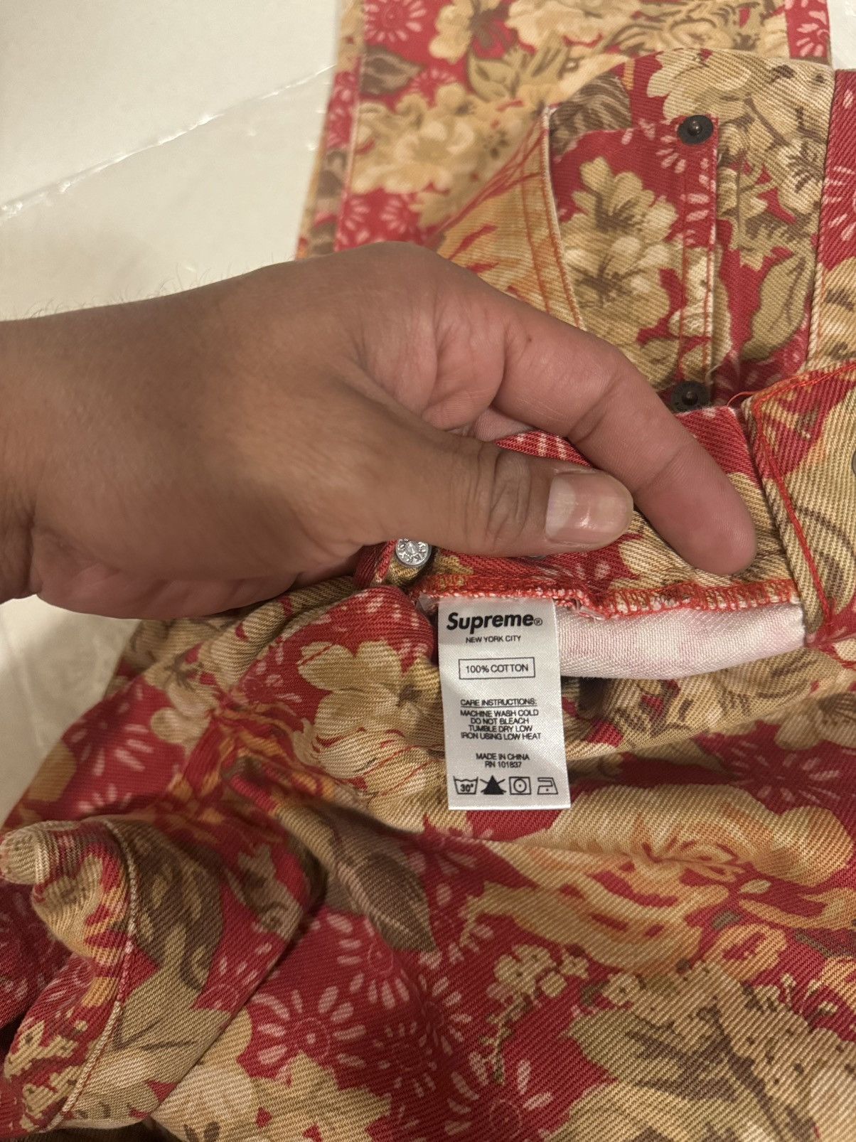 Supreme Supreme washed work jeans Size US 30 / EU 46 - 6 Thumbnail