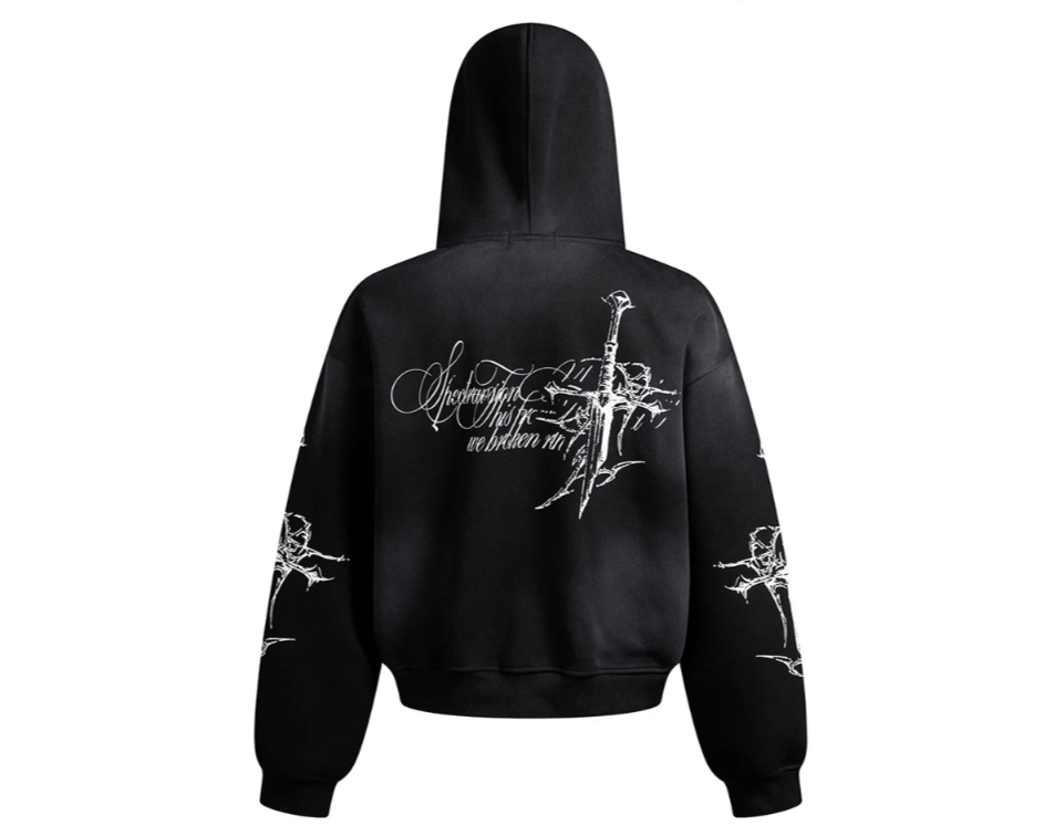 Japanese Brand Hip Hop Oversized Hoodies Size US M / EU 48-50 / 2 - 2 Thumbnail