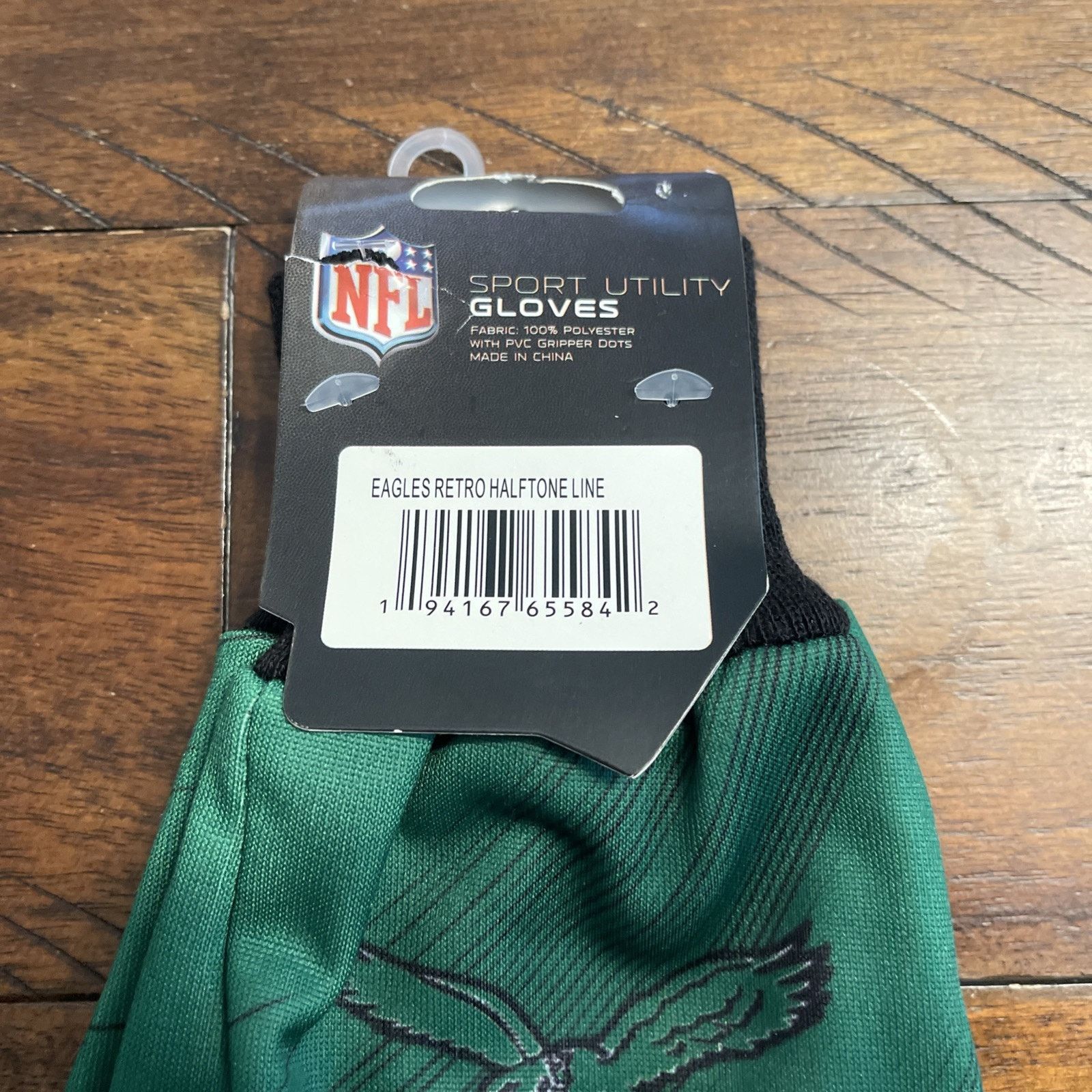 NFL Philadelphia Eagles NFL Legacy/Throwback 2-Tone Sport Gloves Size ONE SIZE - 2 Thumbnail