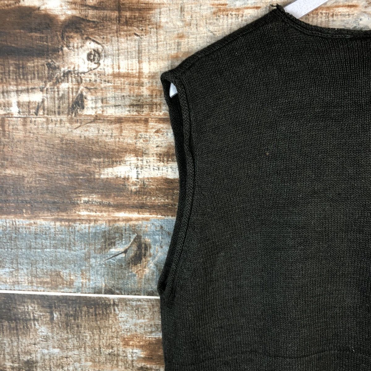 Dockers Dockers Green Vest Knitwear #A2493 Size US M / EU 48-50 / 2 - 16 Thumbnail