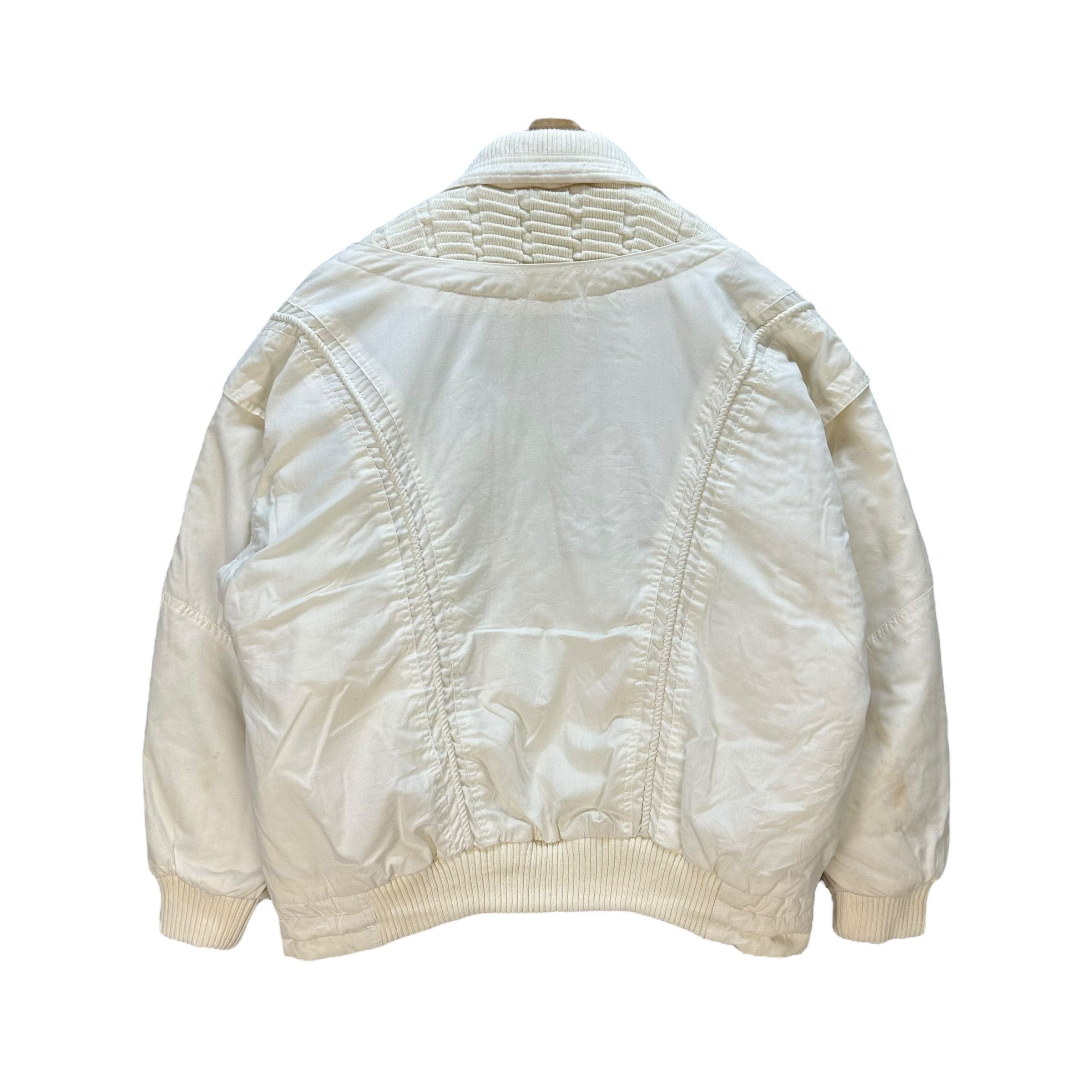 Vintage 90's RESERVE White Parachute Bomber Jacket #A73-1758 Size US L / EU 52-54 / 3 - 15 Thumbnail