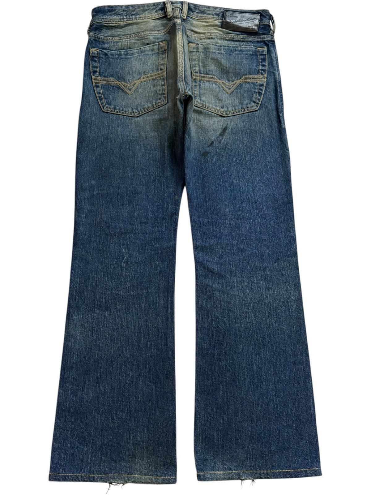 Diesel Vintage Diesel Zanity Button Fly Mud Wash Bootcut Jeans Size US 34 / EU 50 - 2 Thumbnail