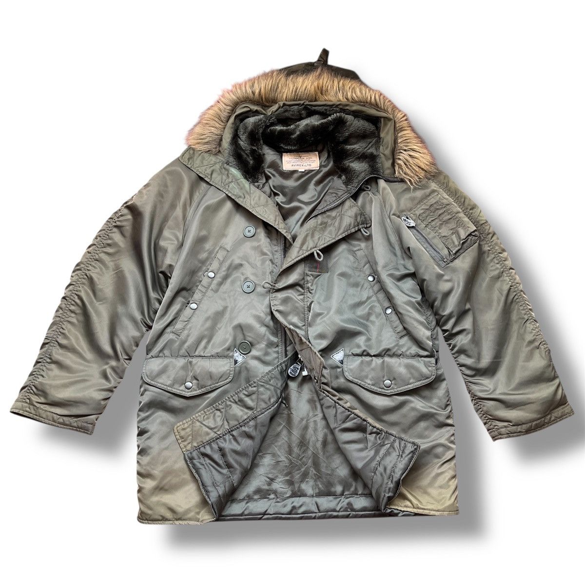 ジャケット・アウター ALPHA INDUSTRIES 50th N-3B vintage Alpha Industries N2b 50th anniversary Limited edition Bomber