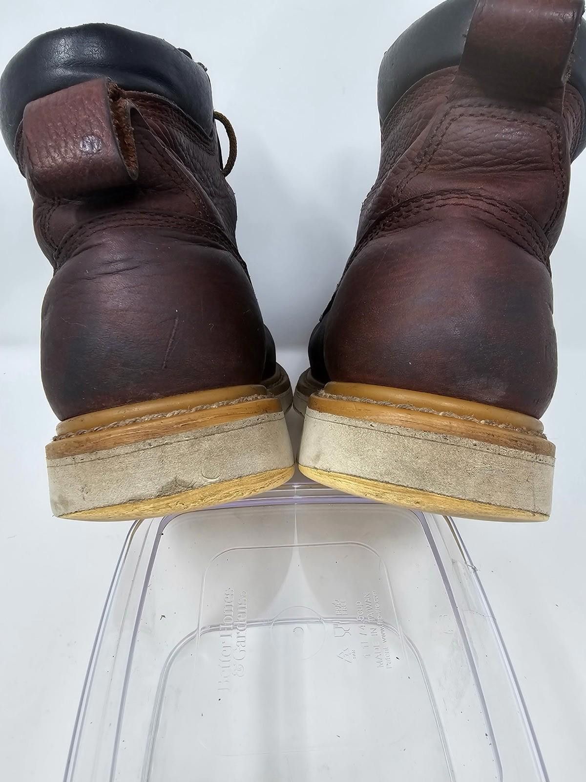Other Mens 8 D Red Wing Irish Setter Brown Leather Chukka Work Size US 8 / EU 41 - 3 Thumbnail