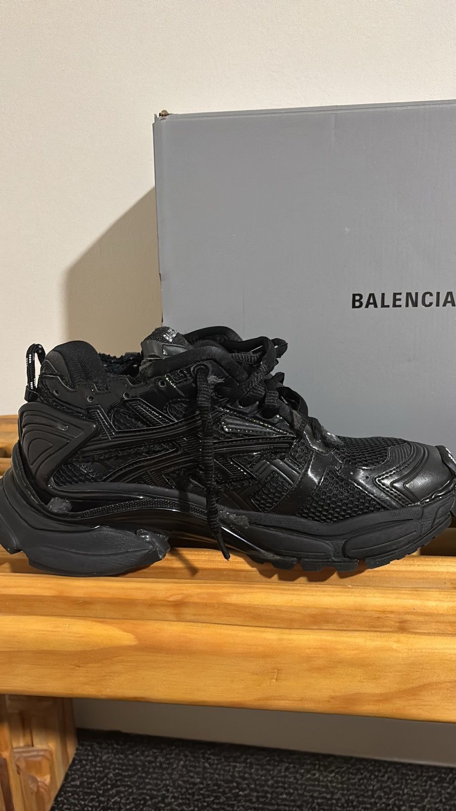Balenciaga Balenciaga Runner Black Size US 9 / EU 42 - 7 Thumbnail