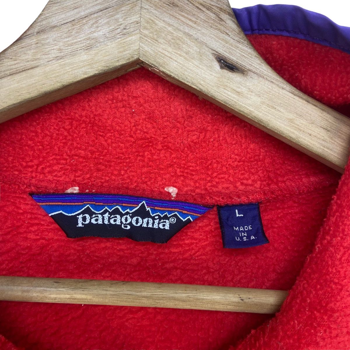 Patagonia Vintage Patagonia Made in USA Fleece Jacket Size US L / EU 52-54 / 3 - 17 Thumbnail