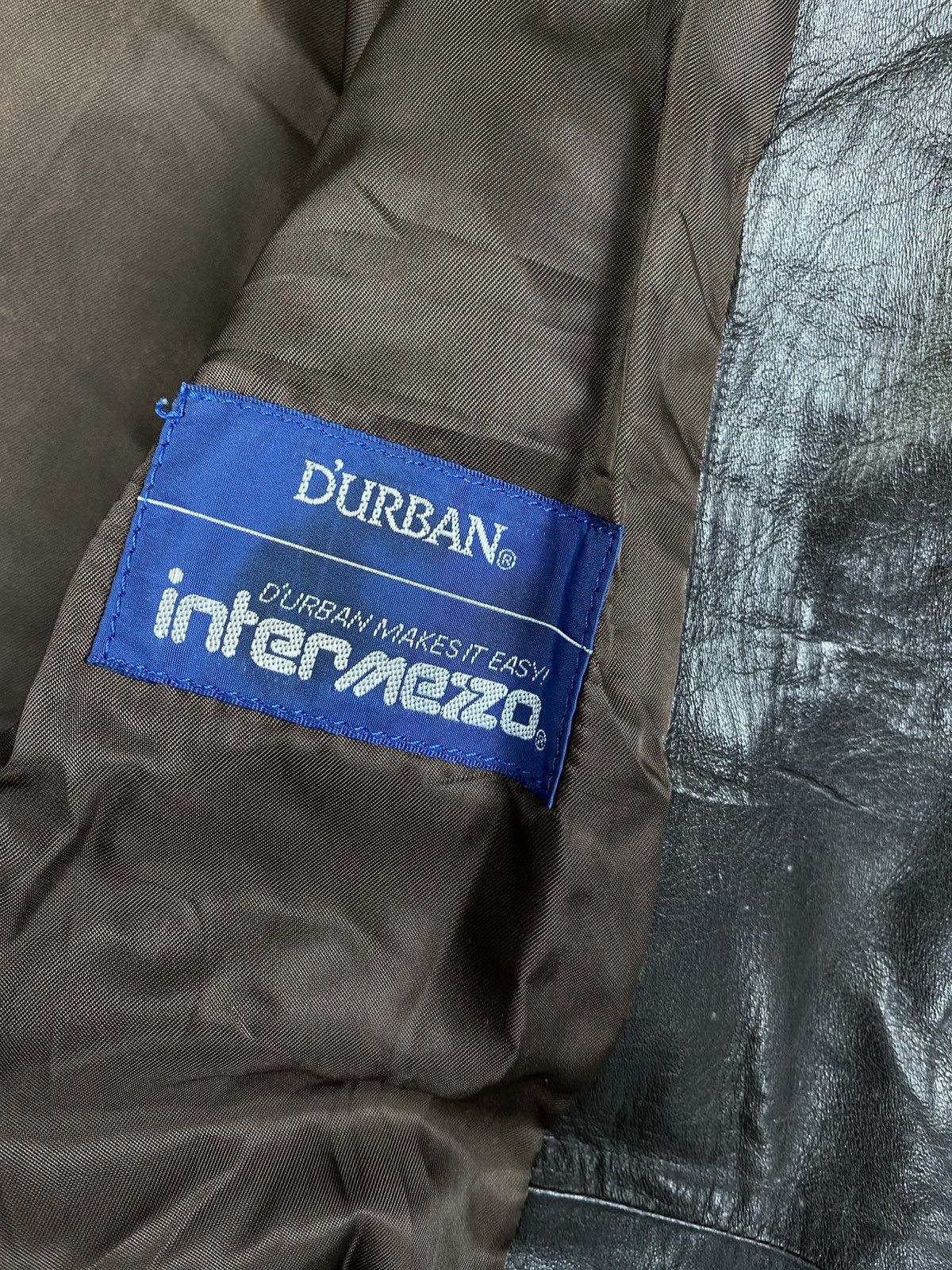 Genuine Leather Vintage Intermezzo Dark Brown Button Up Leather Jacket Size US M / EU 48-50 / 2 - 9 Thumbnail