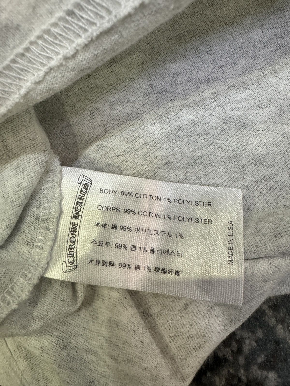 Chrome Hearts × Matty Boy Chrome Hearts Matty Boy Brain Grey Shirt Size XL Size US XL / EU 56 / 4 - 5 Thumbnail