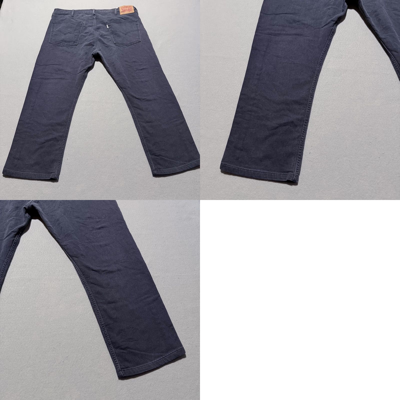 Levi's Levi's 513 Jeans Men Charcoal Gray Denim Straight Leg 38x32 Regular Waist 5-Pocket Logo City Vintage: No Size US 38 / EU 54 - 9 Thumbnail