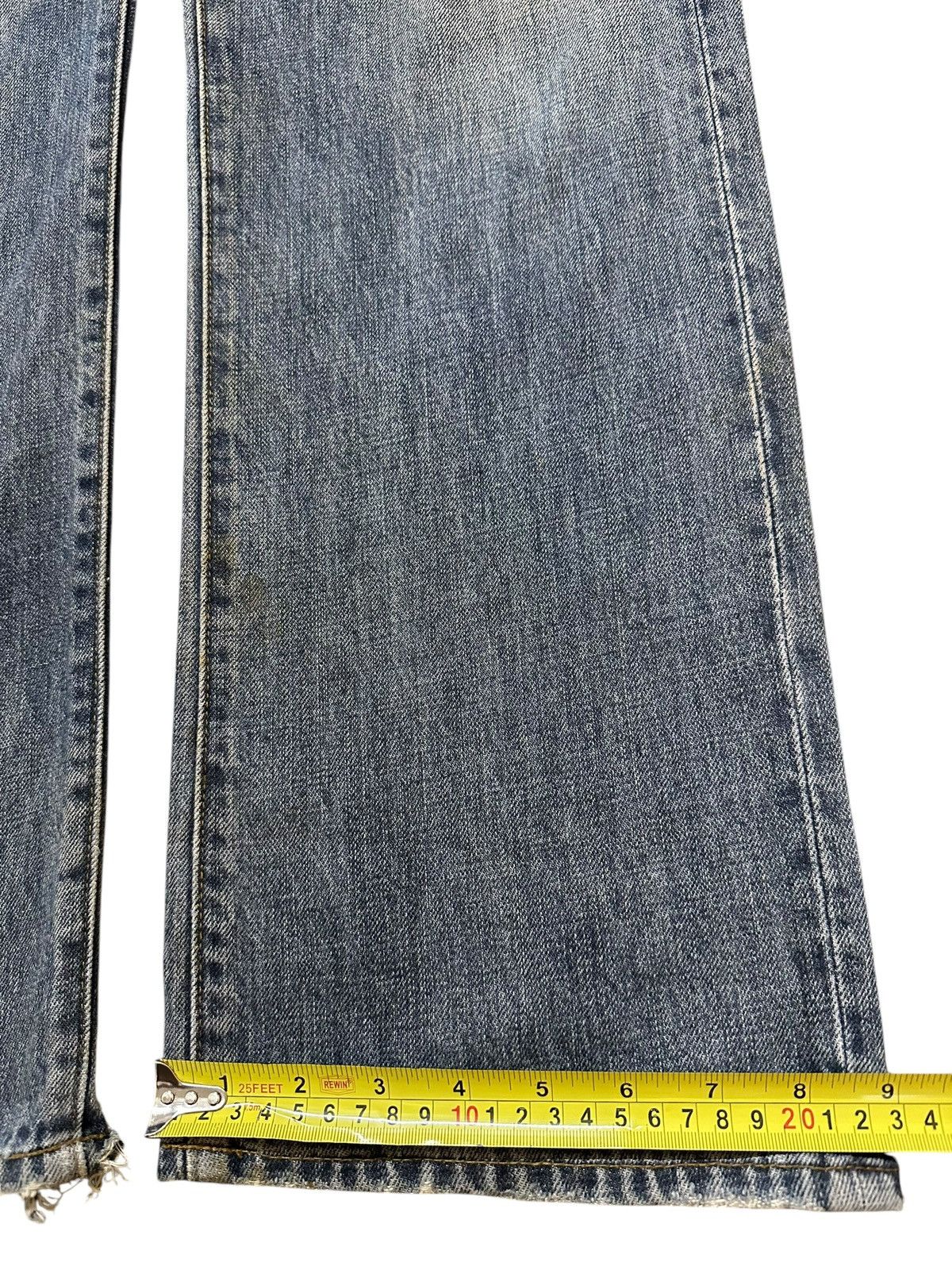 Japanese Brand Vintage Japanese Brand Blue Mud Wash Style Baggy Jeans Size US 32 / EU 48 - 16 Thumbnail