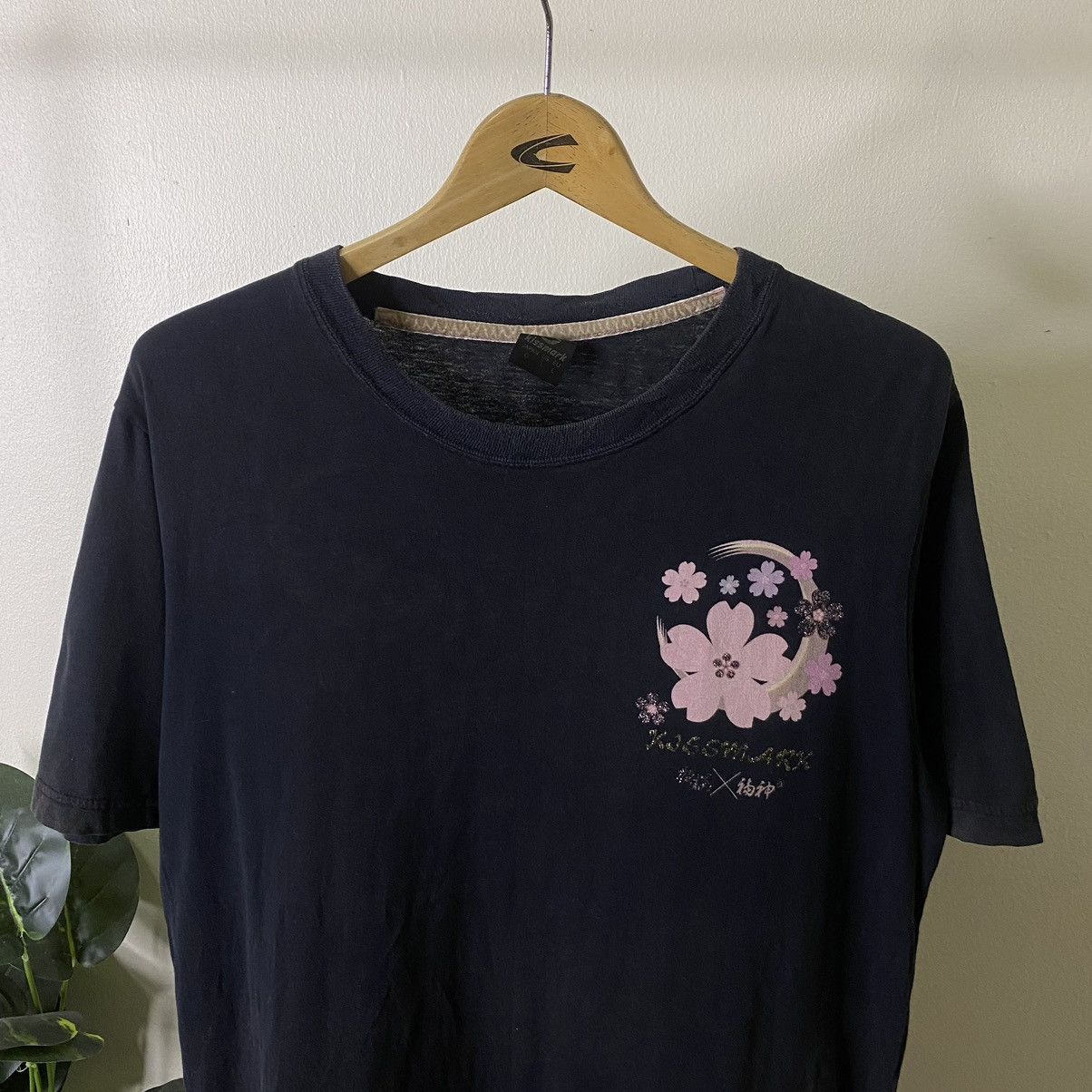 Japanese Brand Kissmark Sakura Bloom Ed Hardy Karakuri Tamashii Style Tee Size US L / EU 52-54 / 3 - 6 Thumbnail