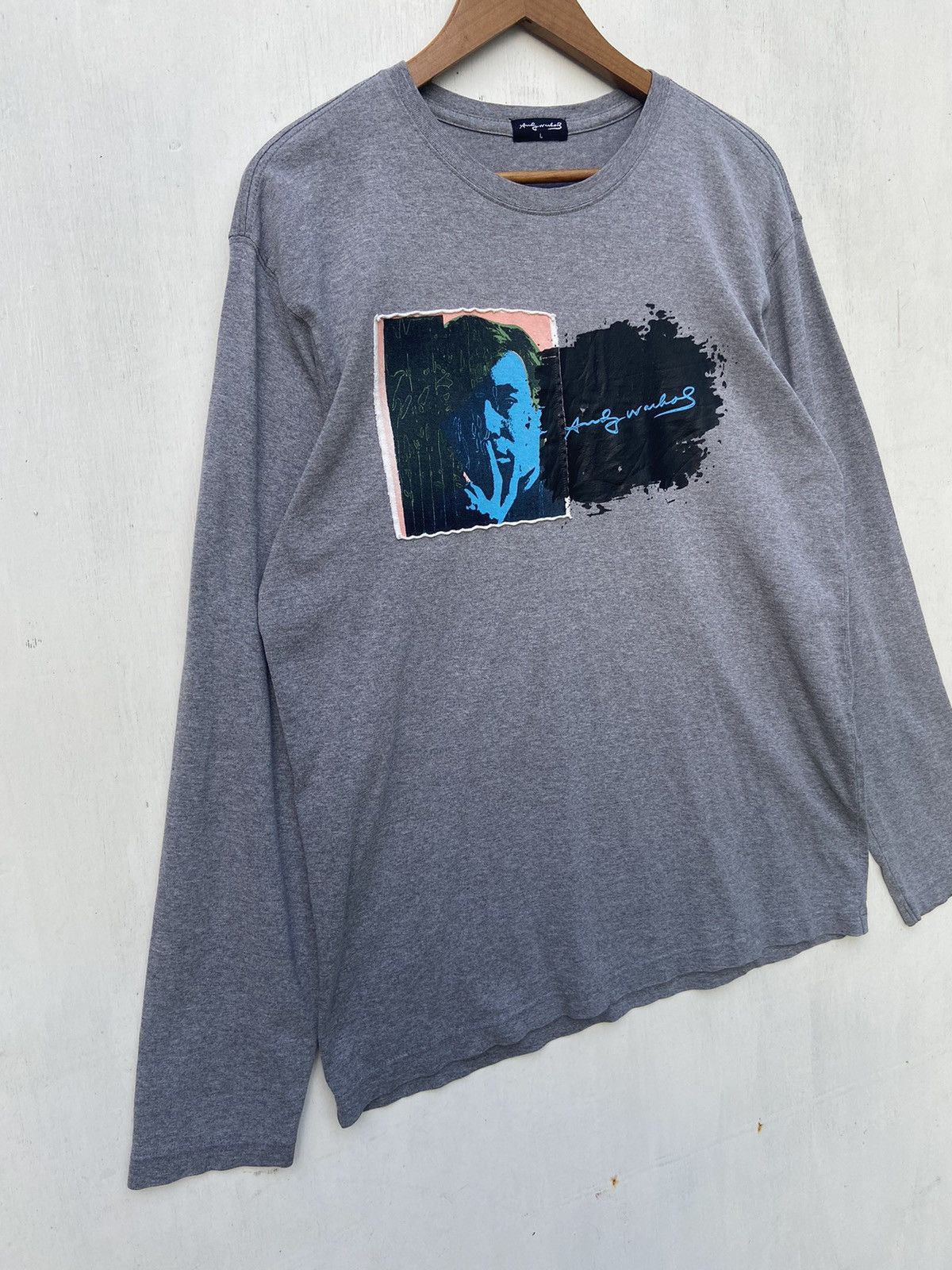 Andy Warhol × Vintage Andy Warhol t shirt long sleeve Size US M / EU 48-50 / 2 - 4 Thumbnail