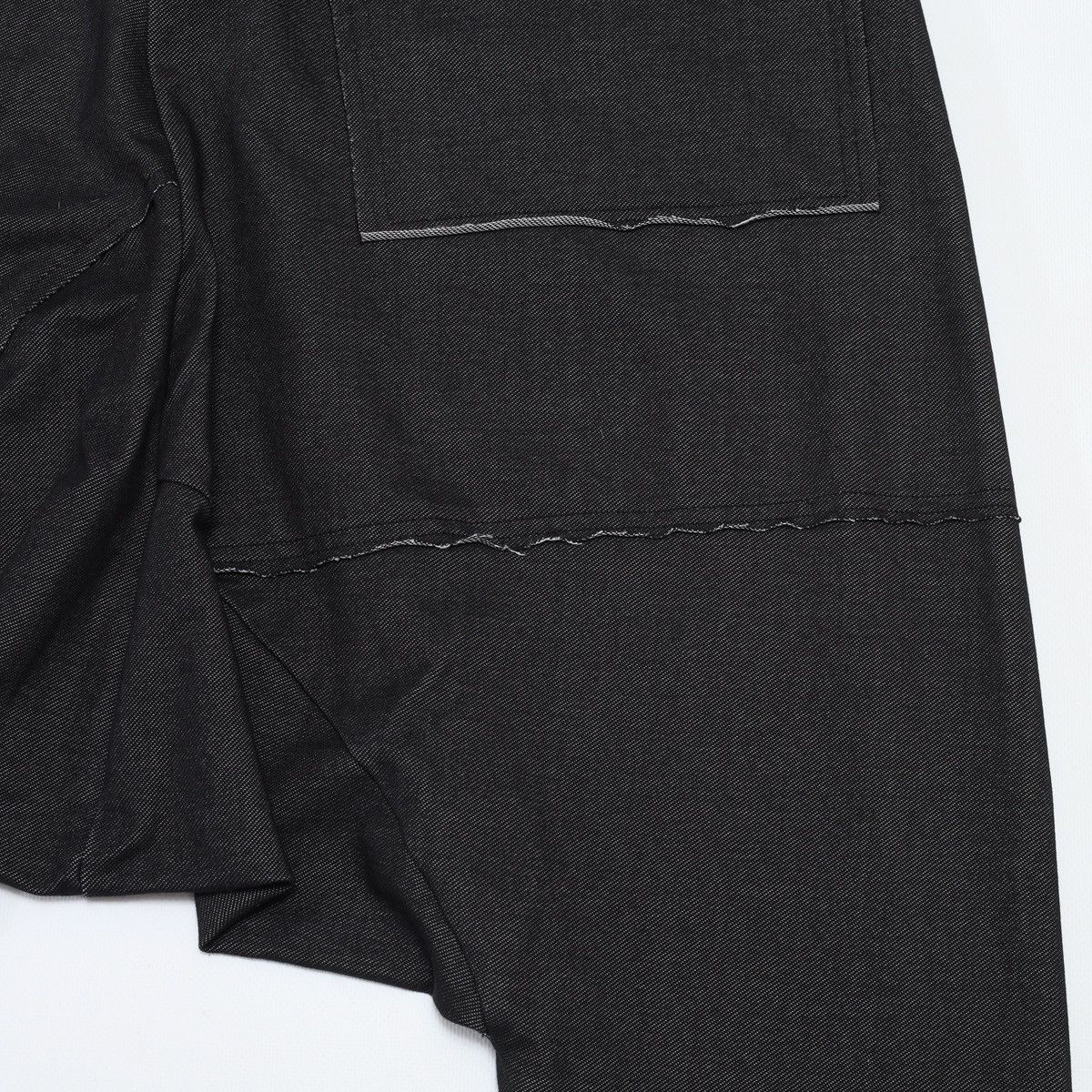 Rundholz Rundholz Wide Leg Japan Pants Trousers Grey Patchwork Size 28" / US 6 / IT 42 - 15 Thumbnail