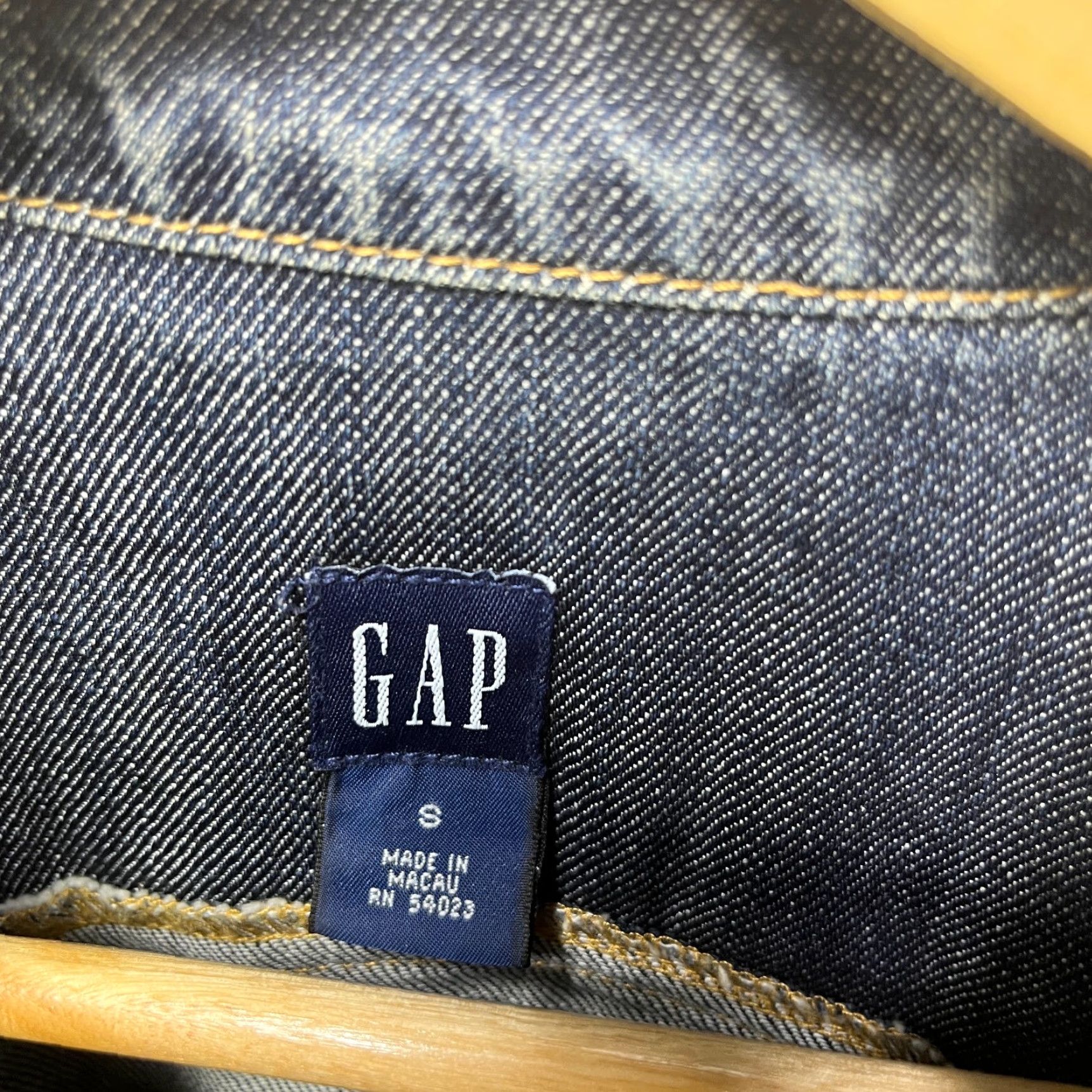 Gap VINTAGE Gap Denim Jacket Jean Womens Small Size 28" / US 6 / IT 42 - 5 Thumbnail