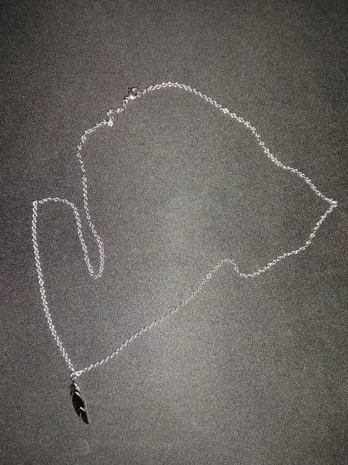 Jewelry Last drop!!Simple Long Chain Feather pendant Necklace Size ONE SIZE - 2 Thumbnail