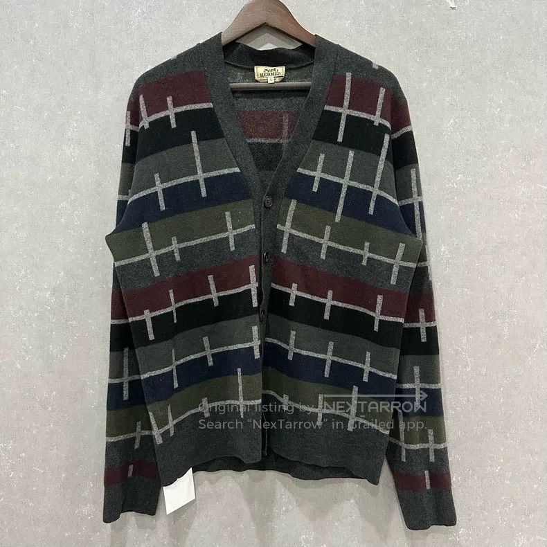 Hermes Hermes Geometric Printed Knitwear Size US XL / EU 56 / 4 - 1 Thumbnail