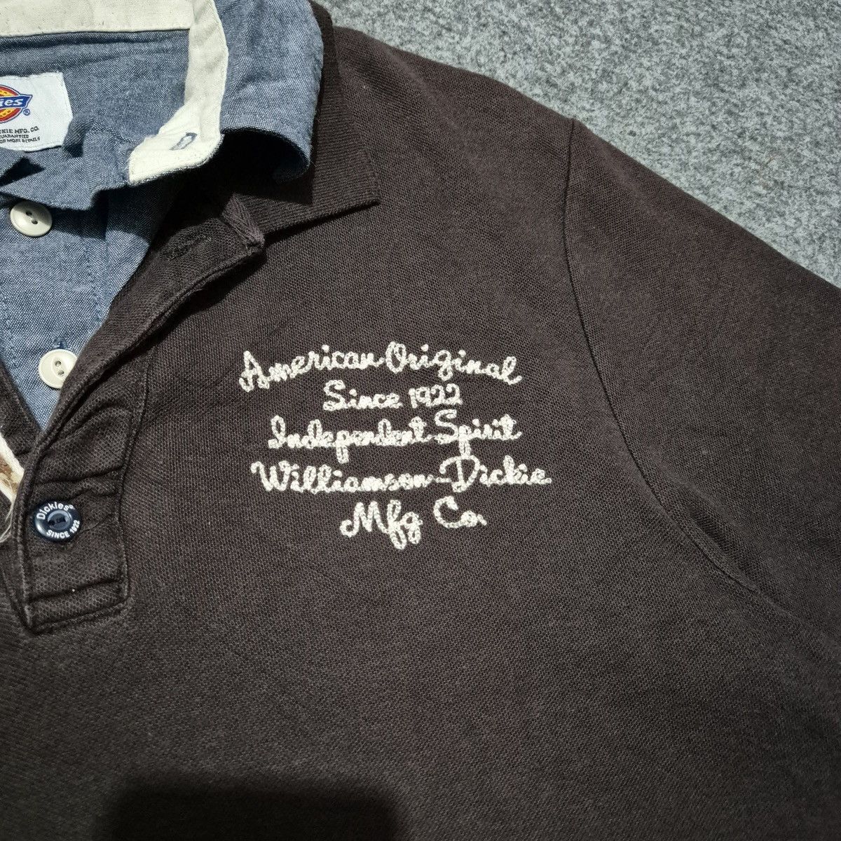 Dickies Vintage dickies doubel layer polo shirts Size US L / EU 52-54 / 3 - 2 Thumbnail