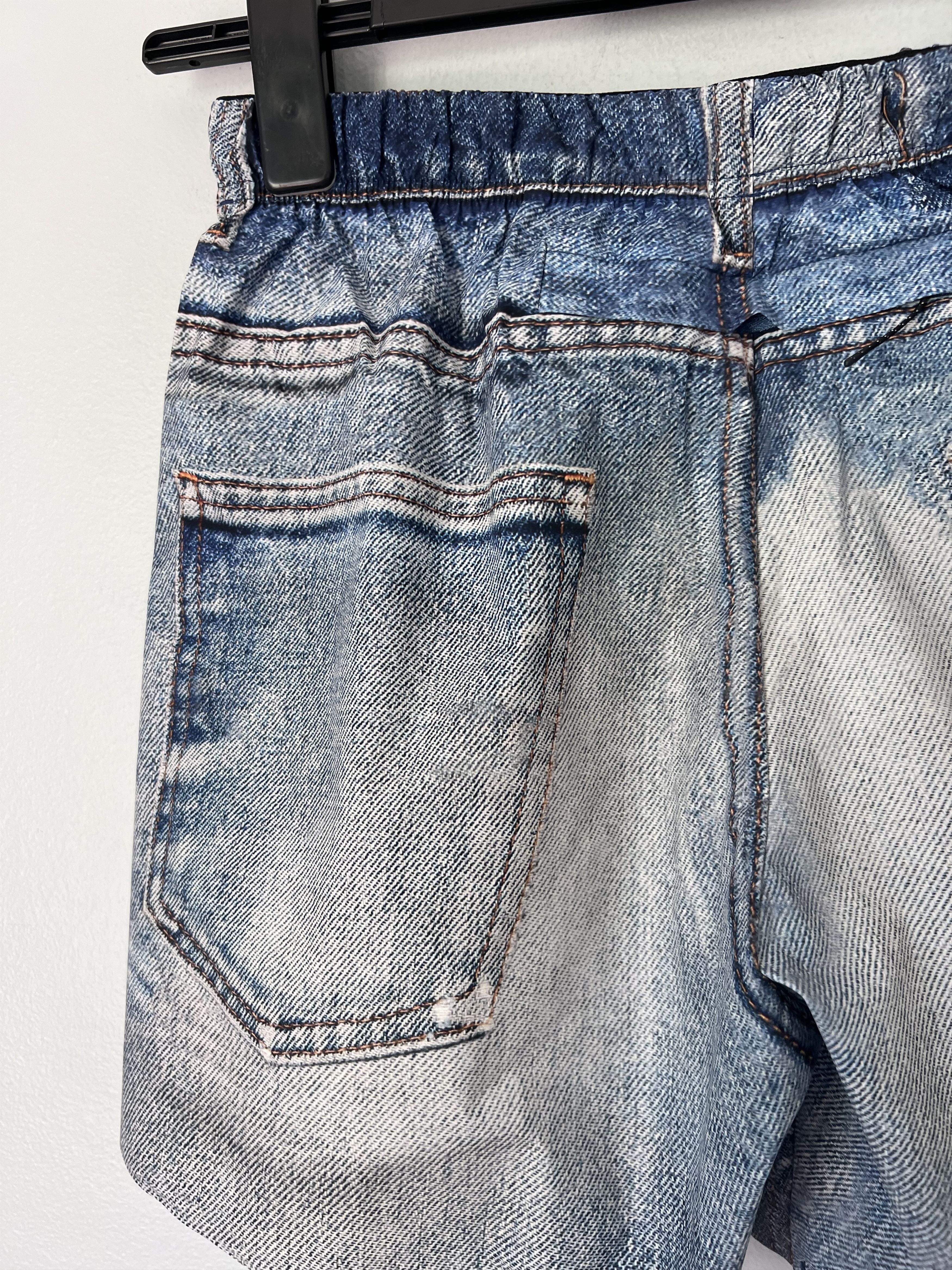 Satisfy Satisfy Running Peaceshell 5 Inch Unlined Shorts Blue Denim Size US 34 / EU 50 - 6 Thumbnail
