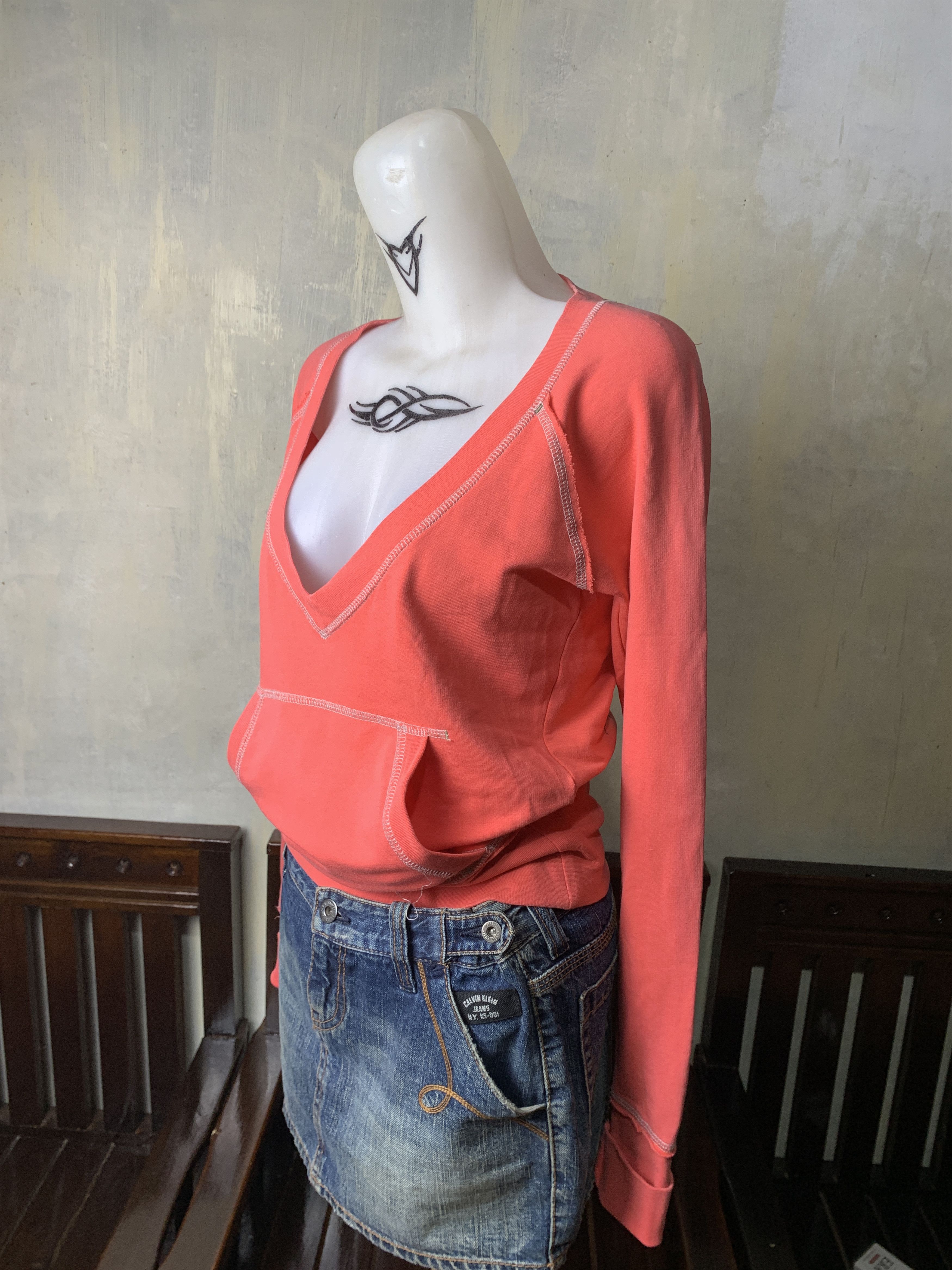 Guess 2000s Guess USA Light Pink Girl Top (M) Size M / US 6-8 / IT 42-44 - 3 Thumbnail