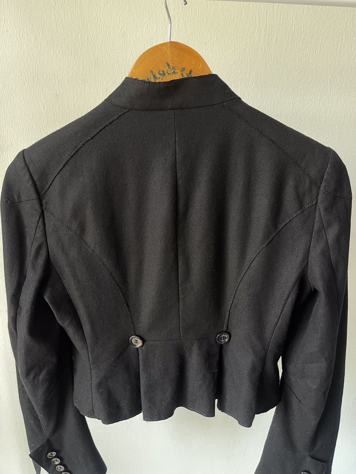 Alexander McQueen 2000s AlexanderMcqueen Wool Punk Zip Style Jacket 96 Size US XS / EU 42 / 0 - 17 Thumbnail