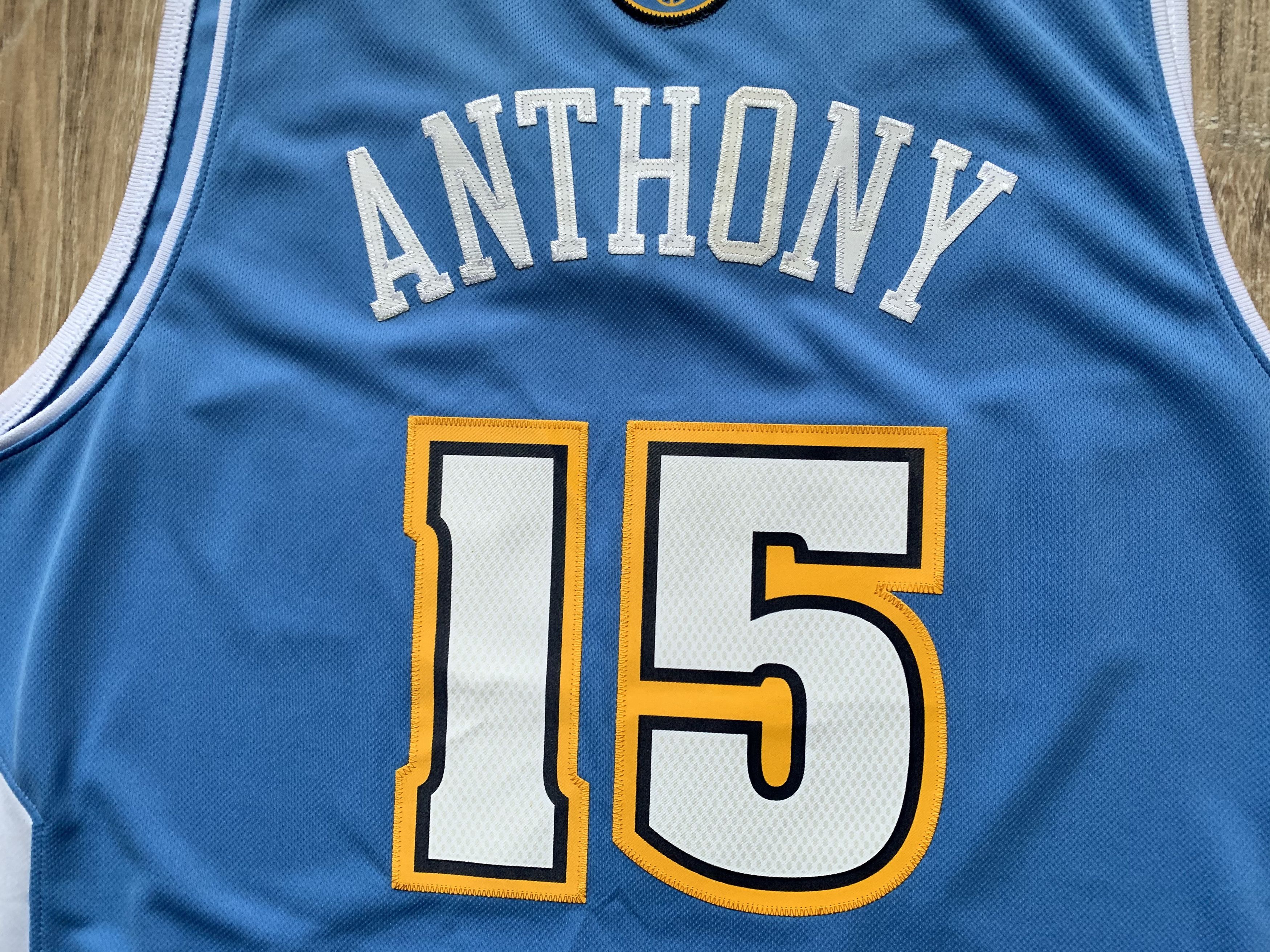 Adidas × NBA × Vintage NBA Denver Nuggets Carmelo Anthony #15 Jersey Size US L / EU 52-54 / 3 - 12 Thumbnail