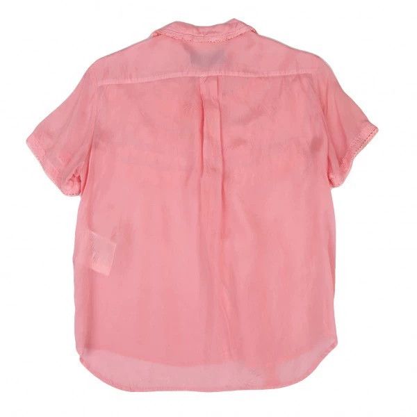 Comme des Garcons Comme Des Garcons Pink lace shirt Size M / US 6-8 / IT 42-44 - 8 Thumbnail