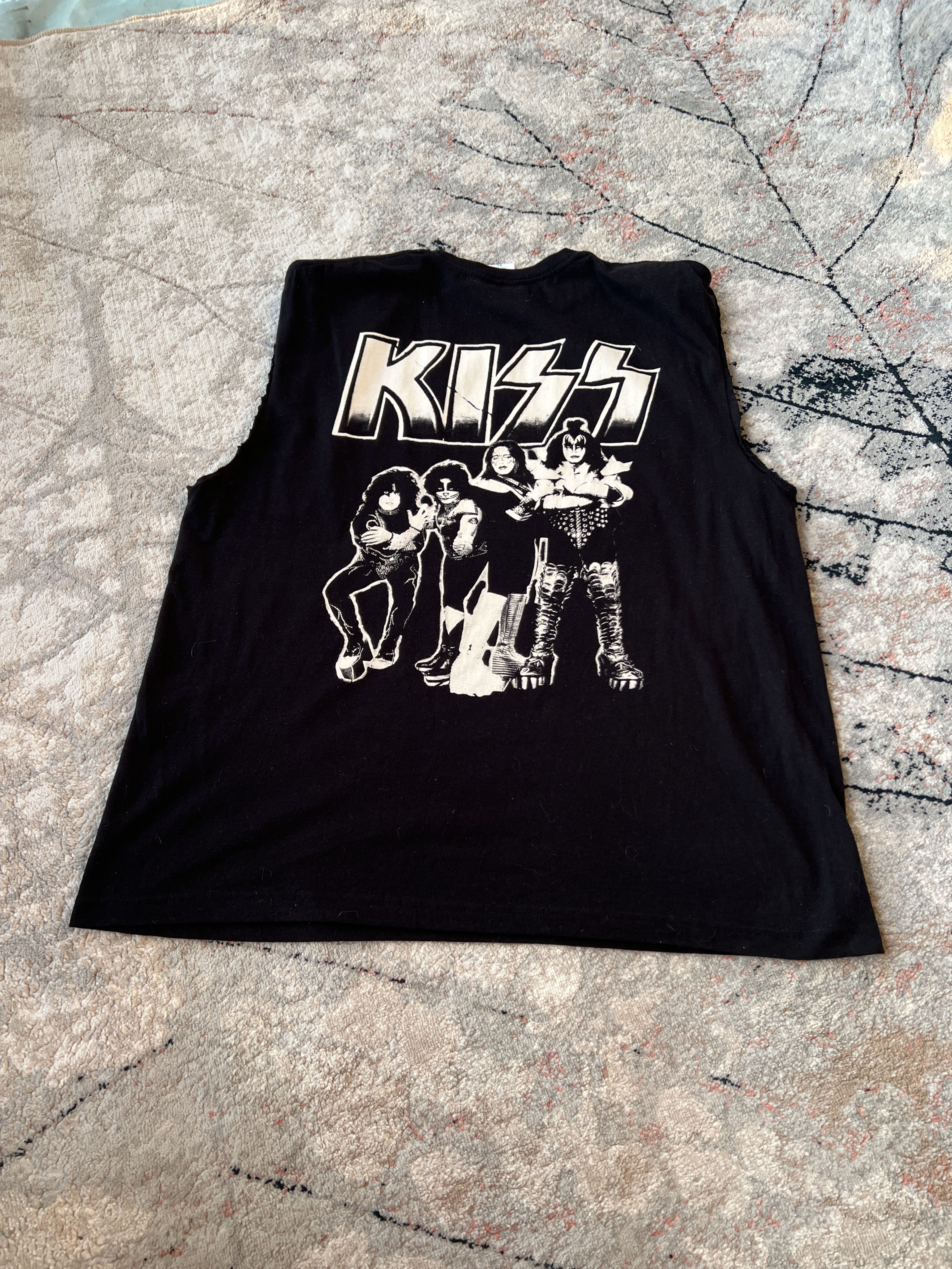 KISS Kiss Vintage Rock Tank Top Size US XL / EU 56 / 4 - 5 Thumbnail