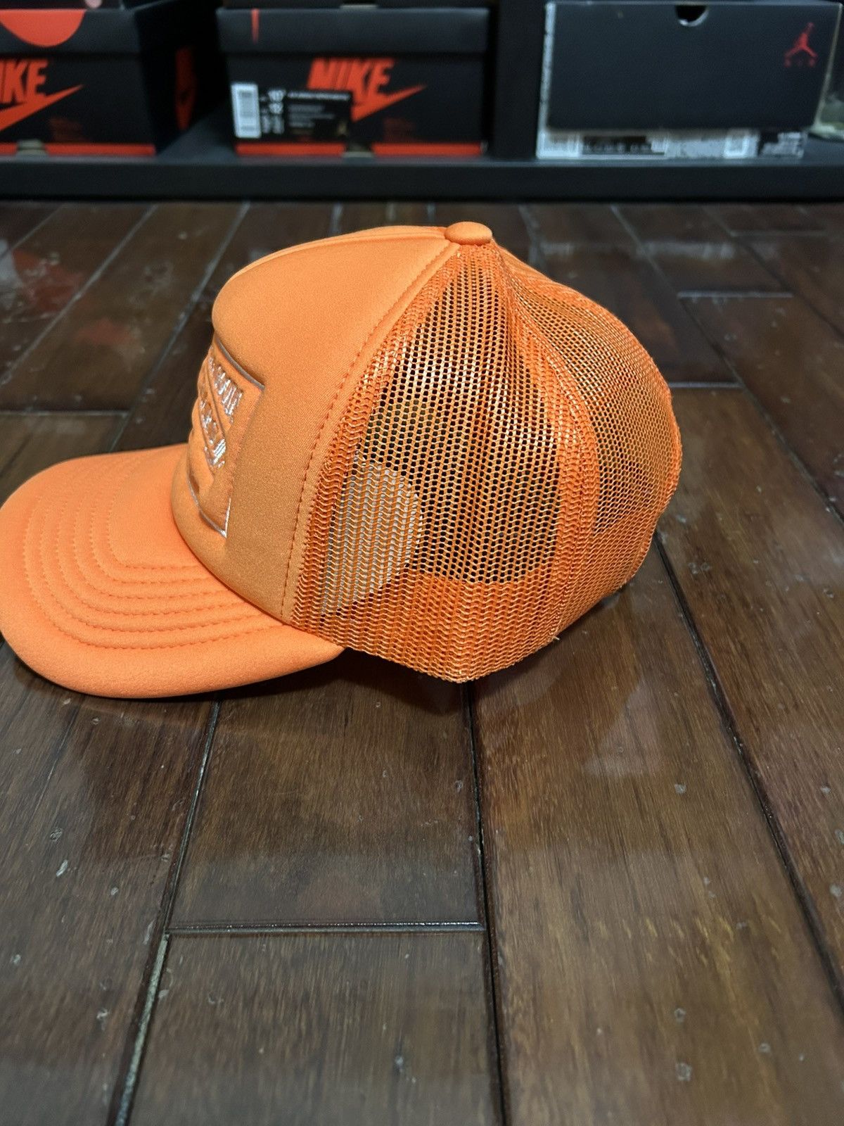 DENIM TEARS Denim Tears ADG Trucker Hat Orange Size ONE SIZE - 4 Thumbnail