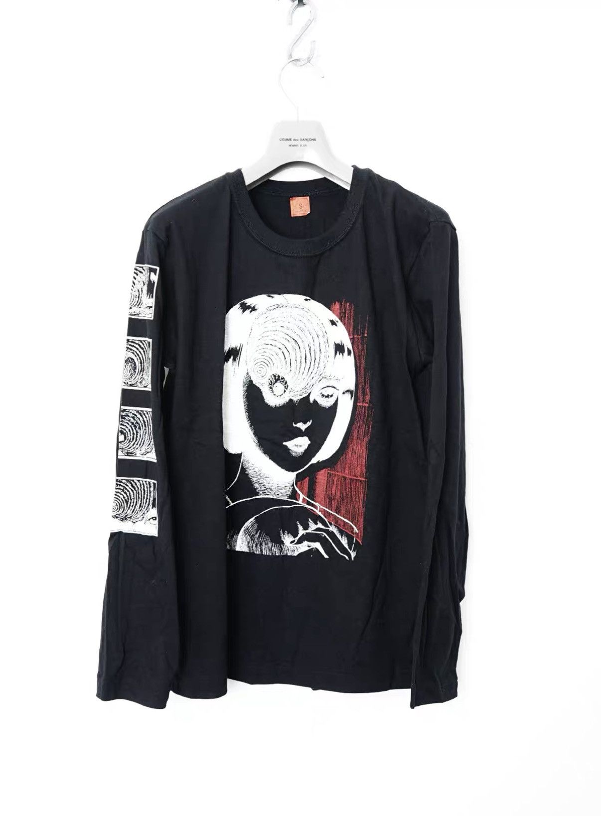 Yohji Yamamoto Yohji Yamamoto x Junji Ito Uzumaki Long Sleeve T-shirt Size US S / EU 44-46 / 1 - 1 Thumbnail